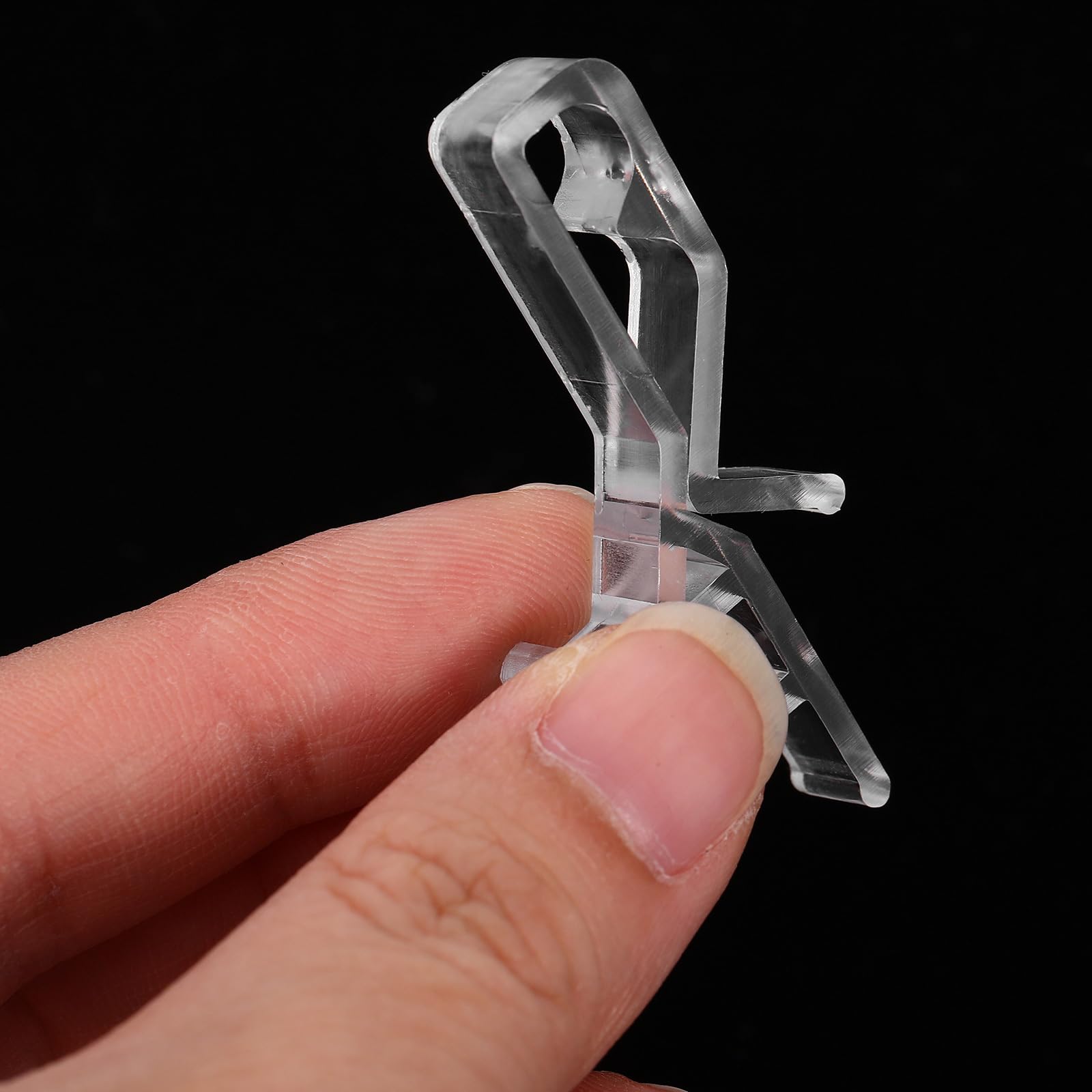 20PCS Hidden Valance Clips for Horizontal Blinds - Invisible Blind Retainer Clamps, Replacement Window Valance Clips for Home & Office (Perfect for Living Room, Bedroom, Kitchen Window Treatments)