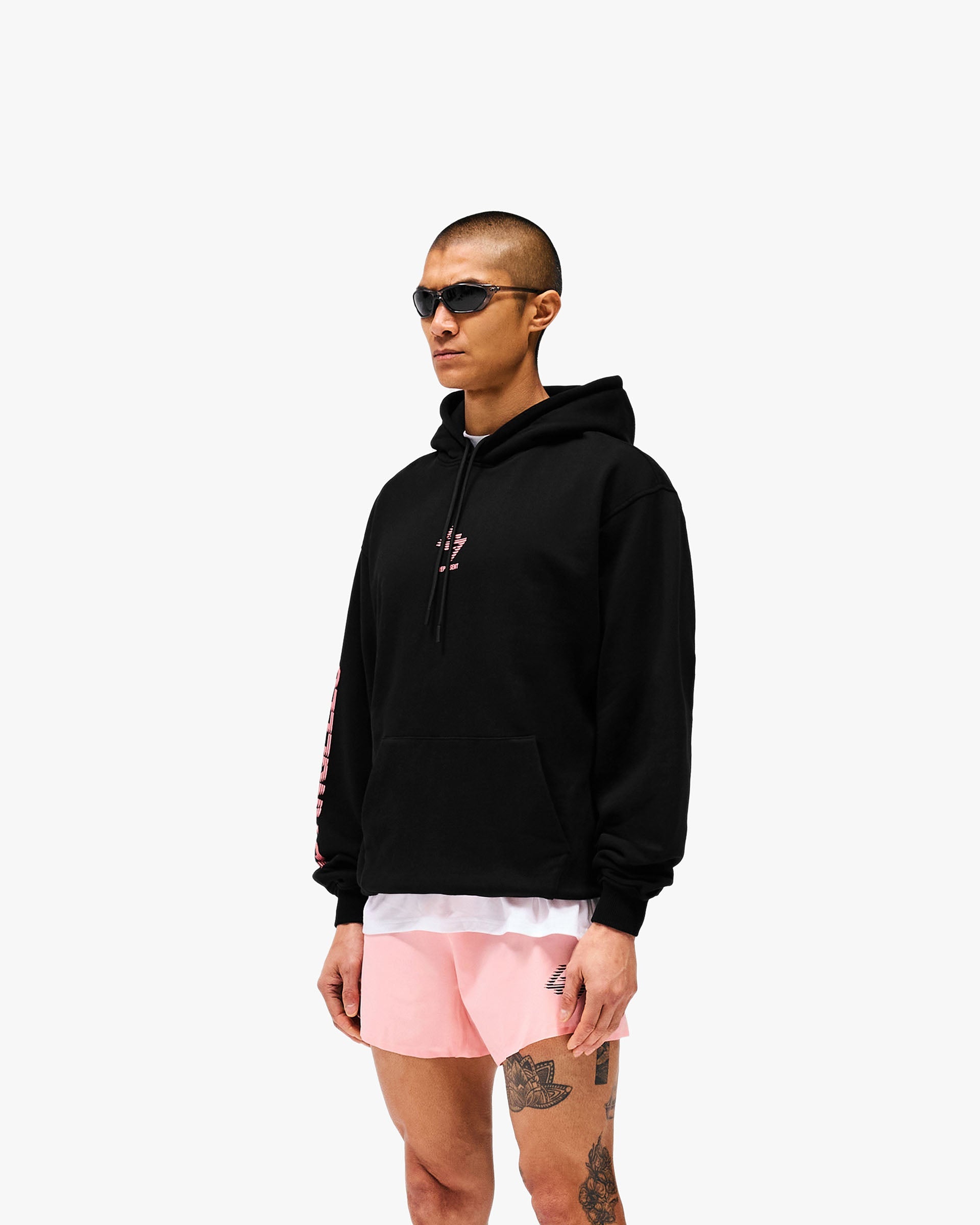 247 Los Angeles Hoodie - Jet Black - Men's & Women's Casual Streetwear for Urban Fashion & Outdoor Activities