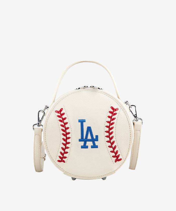 MLB Los Angeles Dodgers Mini Canteen Crossbody Bag - Stylish Baseball Fan Accessory for Games, Travel & Everyday Use