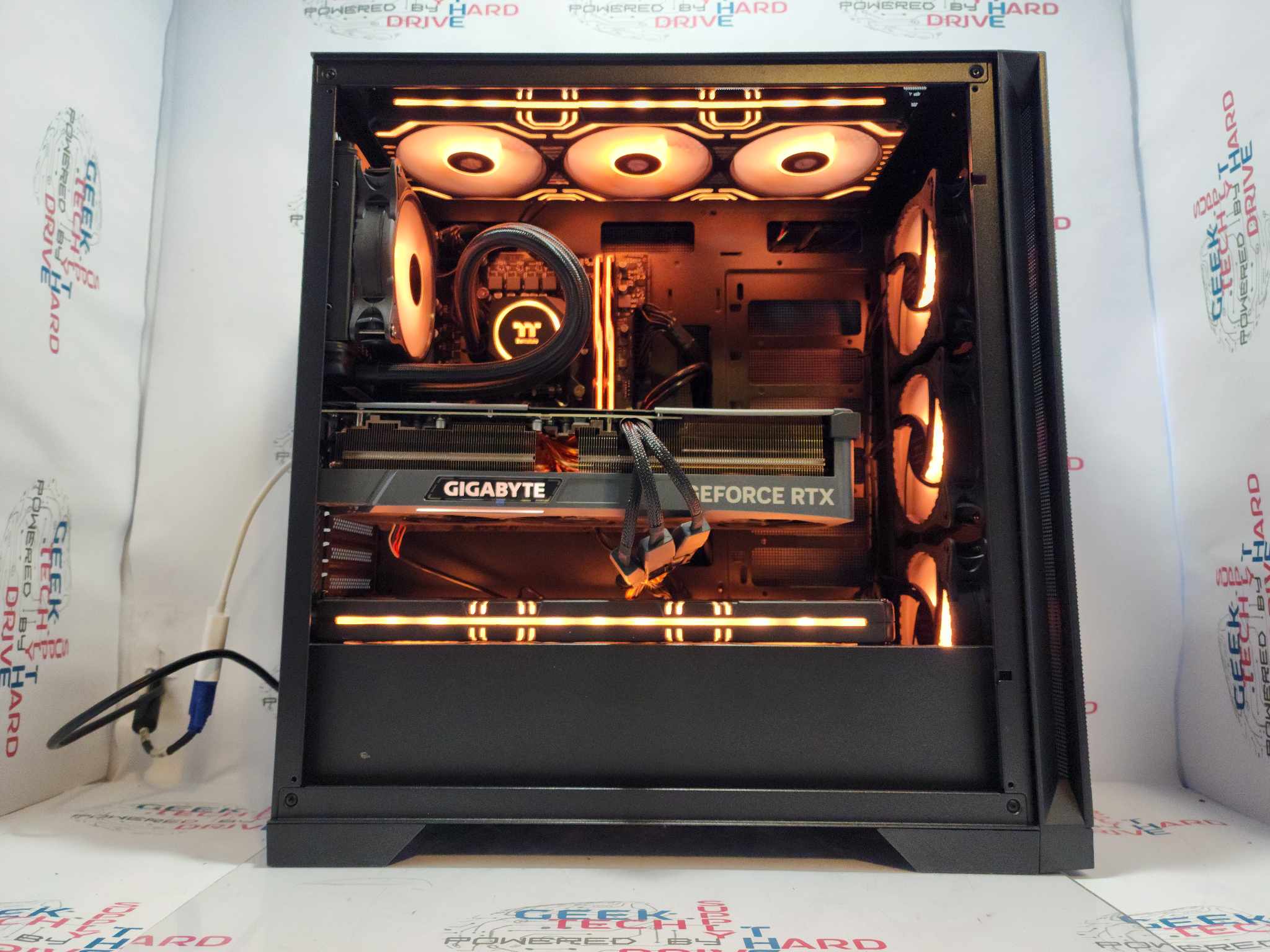 Custom Gaming PC Desktop - Intel Core i7 13700K, NVIDIA RTX 5080, 2TB M2 SSD, 32GB DDR5 5600MHz, RGB Lighting - Perfect for VR Gaming, Streaming & High-Performance Computing