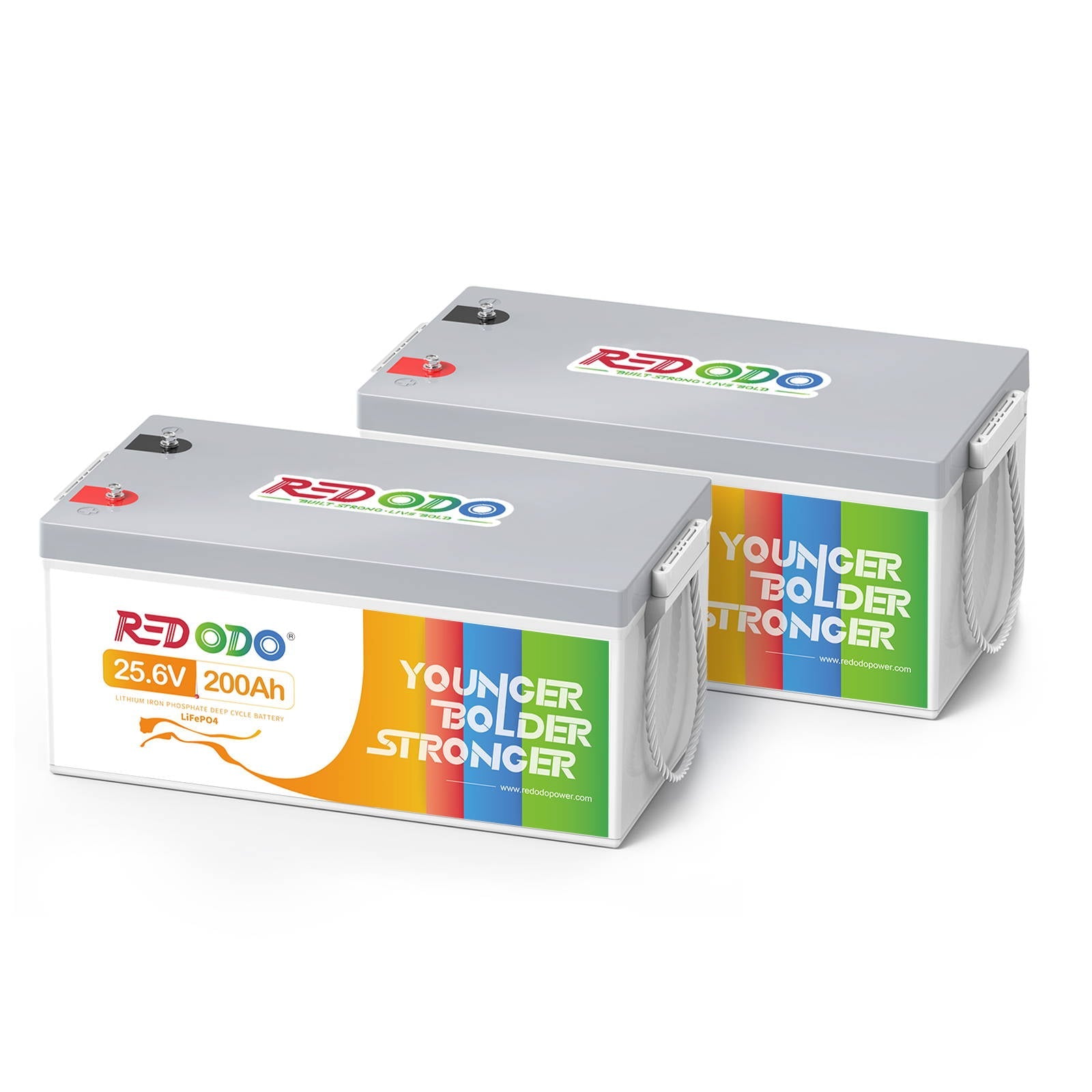 Like New Redodo 24V 200Ah LiFePO4 Deep Cycle Battery | 5.12kWh & 5.12kW Power | Perfect for Solar Energy Storage, RV, Marine & Off-Grid Applications