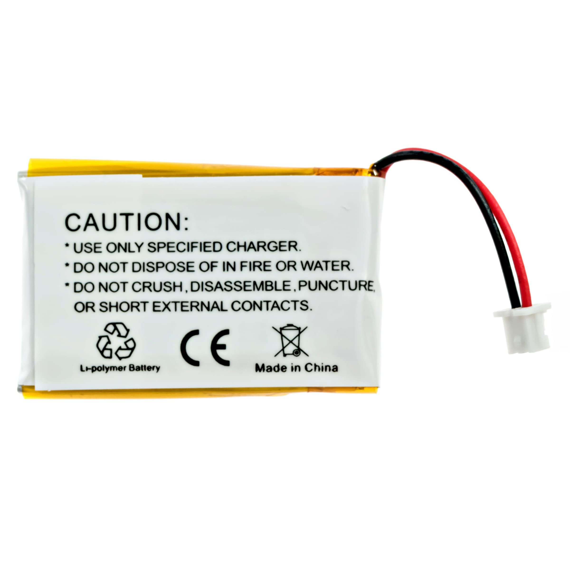 Synergy Digital Cordless Phone Battery - Compatible with Plantronics CS351N (Li-Pol 3.7V 240mAh High Capacity) | Replacement Battery for Office & Home Phone Systems