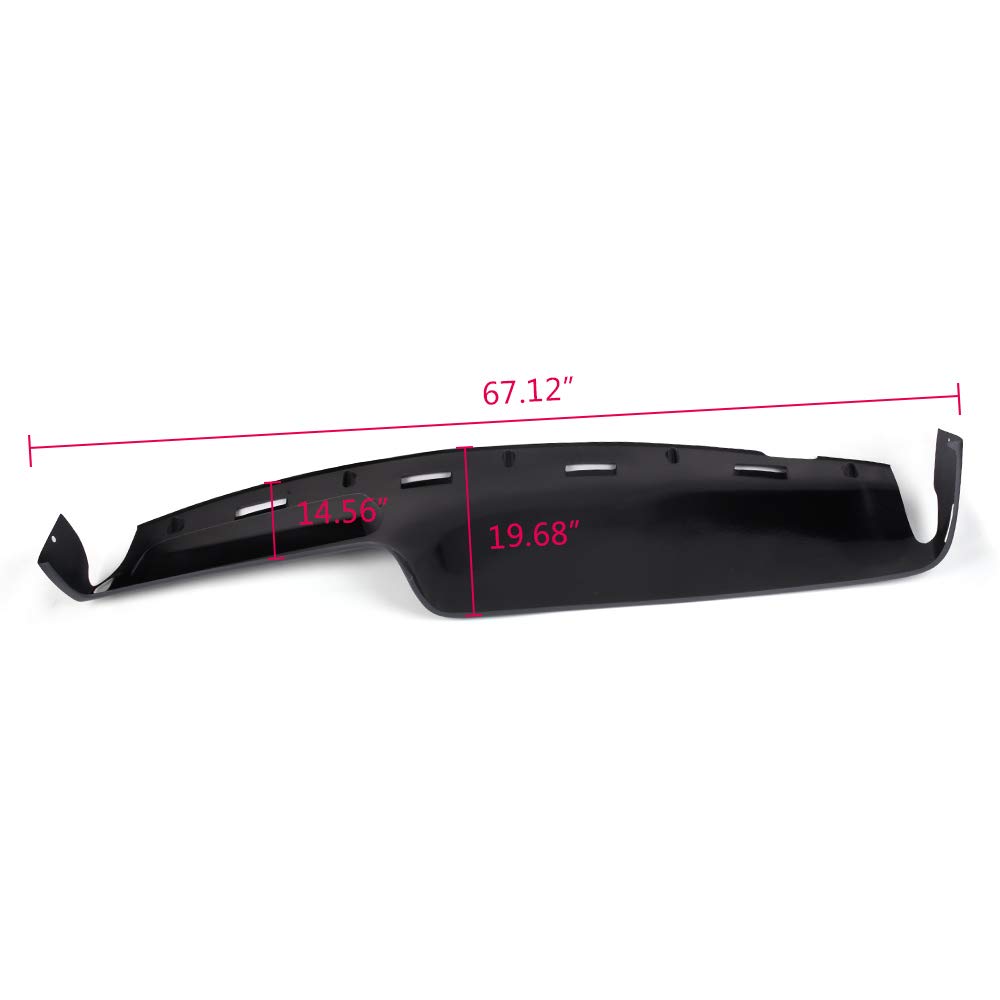 PIT66 Grey Dashboard Cover Compatible with 1994-1997 Dodge Ram 1500/2500/3500 Trucks - UV Protection & Anti-Slip Design for Interior Protection & Comfort