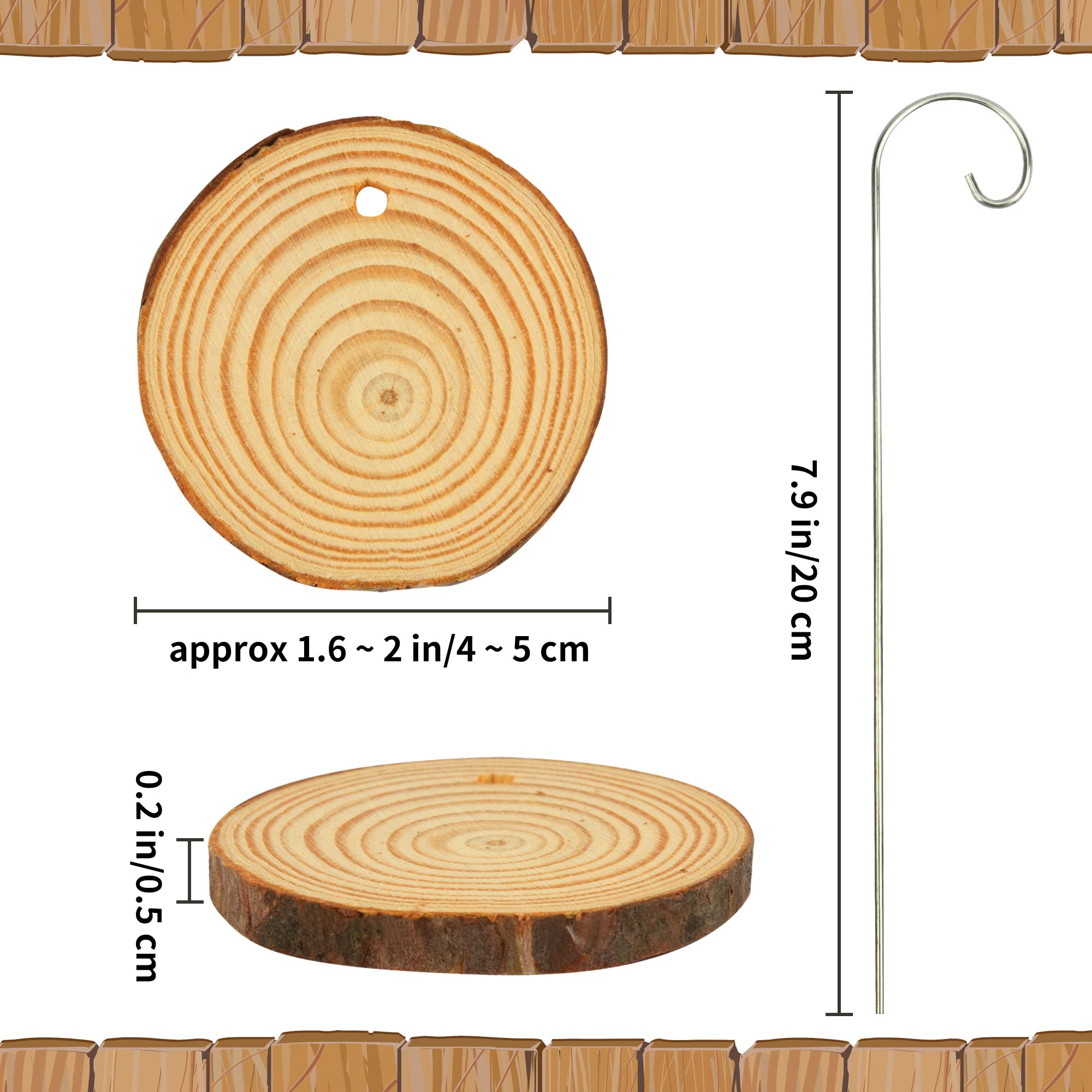 25 Pack Wooden Plant Labels with Marker Pen - Waterproof Garden Markers Stakes for Flowers, Herbs, Potted Plants & Seedlings - Perfect for Indoor/Outdoor Gardening & Greenhouse Organization