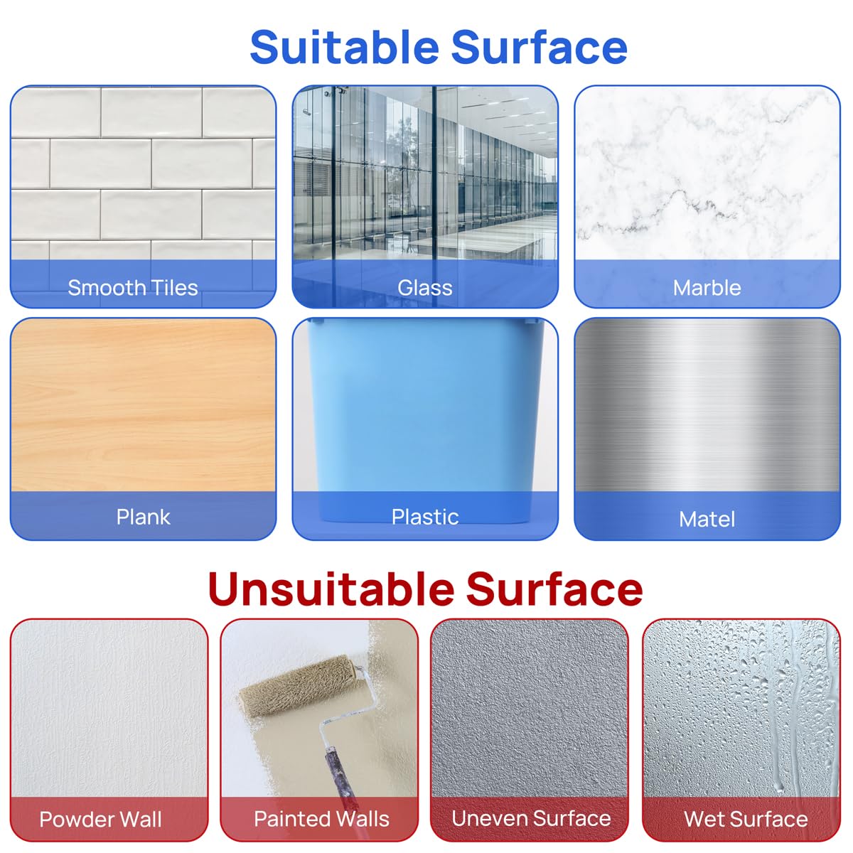 30 Pack Heavy Duty Clear Double Sided Adhesive Wall Hooks - Waterproof Sticky Hooks for Bathroom, Kitchen, Picture Hanging - Perfect for Organizing Home, Office & Dorm Rooms