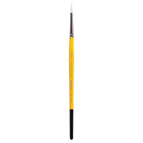 KingArt 7950 Round #4 Paint Brush Set - Professional Artist Brushes for Oil, Acrylic & Watercolor Painting - Perfect for Canvas, Wood & Fabric Art Projects