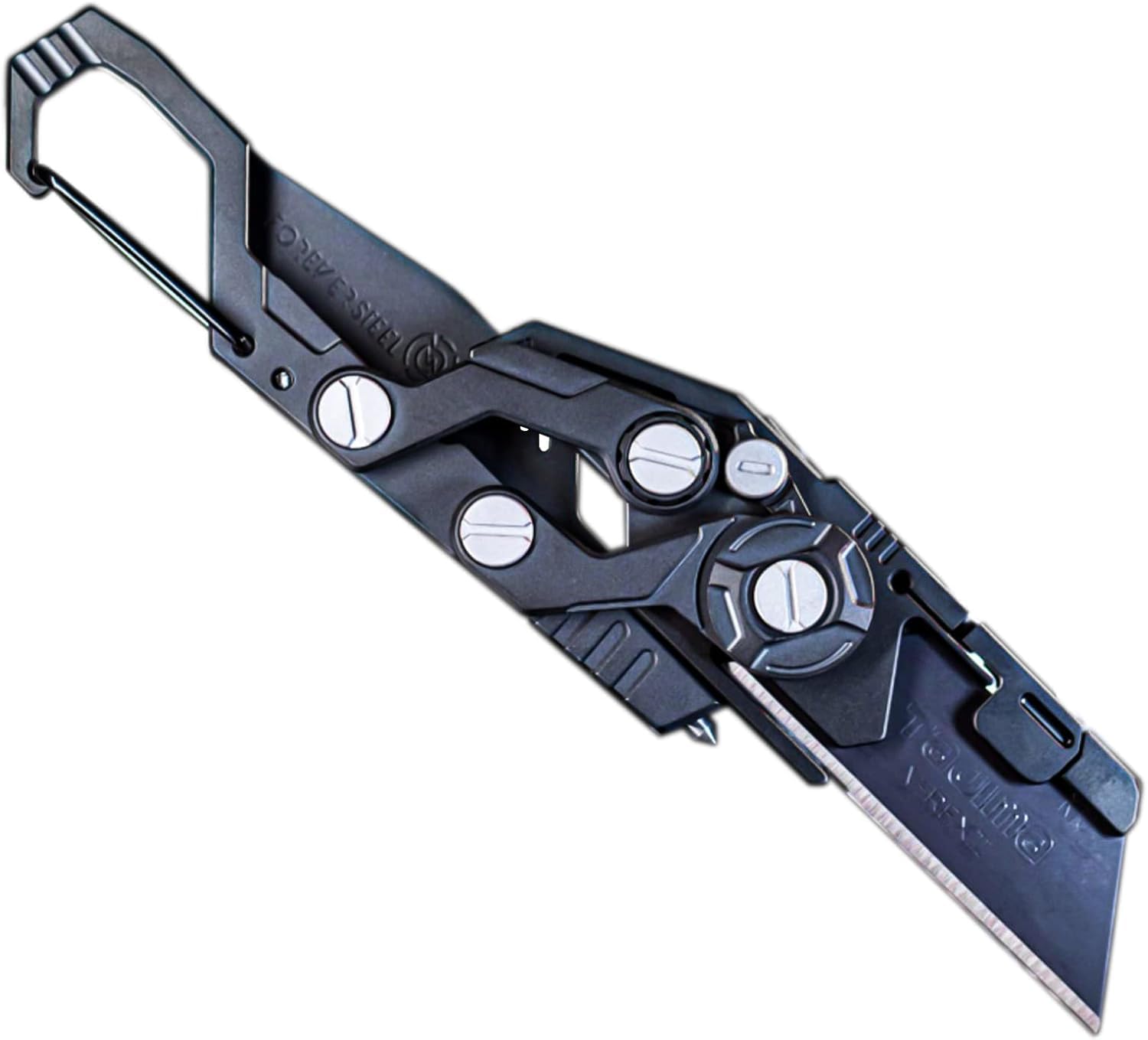 Premium Titanium Quick-Open Grouper Utility Pocket Knife - Fishing, EDC & Outdoor Knife with Kinematic Pivot Action & Safety Lock | Perfect for Camping, Hiking, Survival & Everyday Carry