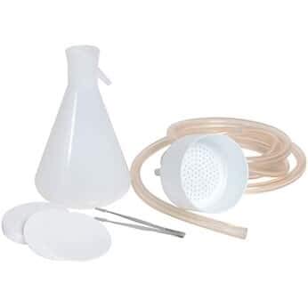 Cole-Parmer Vacuum Filtration Kit with QR100 Filters - Laboratory Grade Filtration System for Chemical Analysis & Sample Preparation | Ideal for Research Labs, Pharmaceutical Testing & Environmental Monitoring