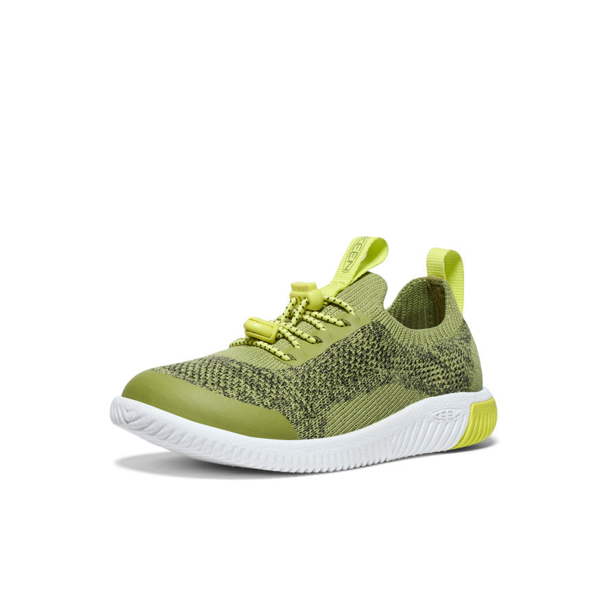 KNX Knit Sneakers for Toddlers & Little Kids - Breathable Comfort Shoes in Iguana Green & Evening Primrose | Perfect for Playtime, School & Everyday Wear