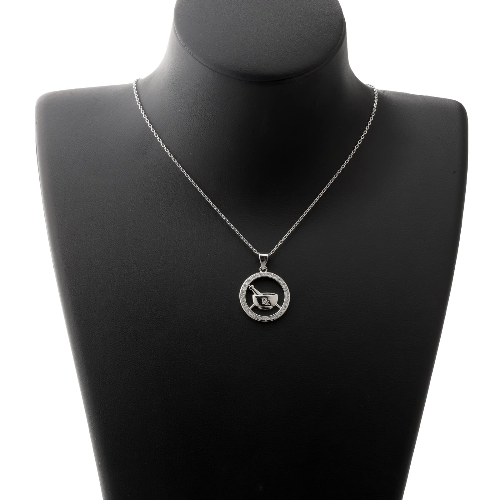 Rx Pendant Necklace for Pharmacists - Pharmacy Technician Jewelry Gift for Graduation & Appreciation - Perfect for Medical Professionals & Healthcare Workers