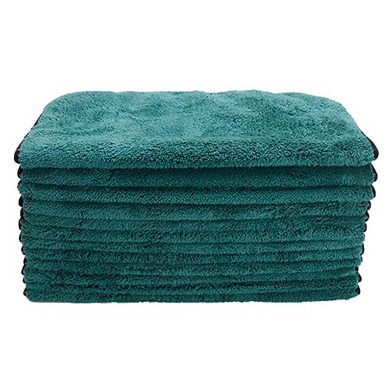 Wholesale 120 Pcs Royal Coral Fleece Microfiber Towels 16x16 Inches 880GSM - Ultra Soft & Absorbent for Gym, Spa, Beach & Home Use