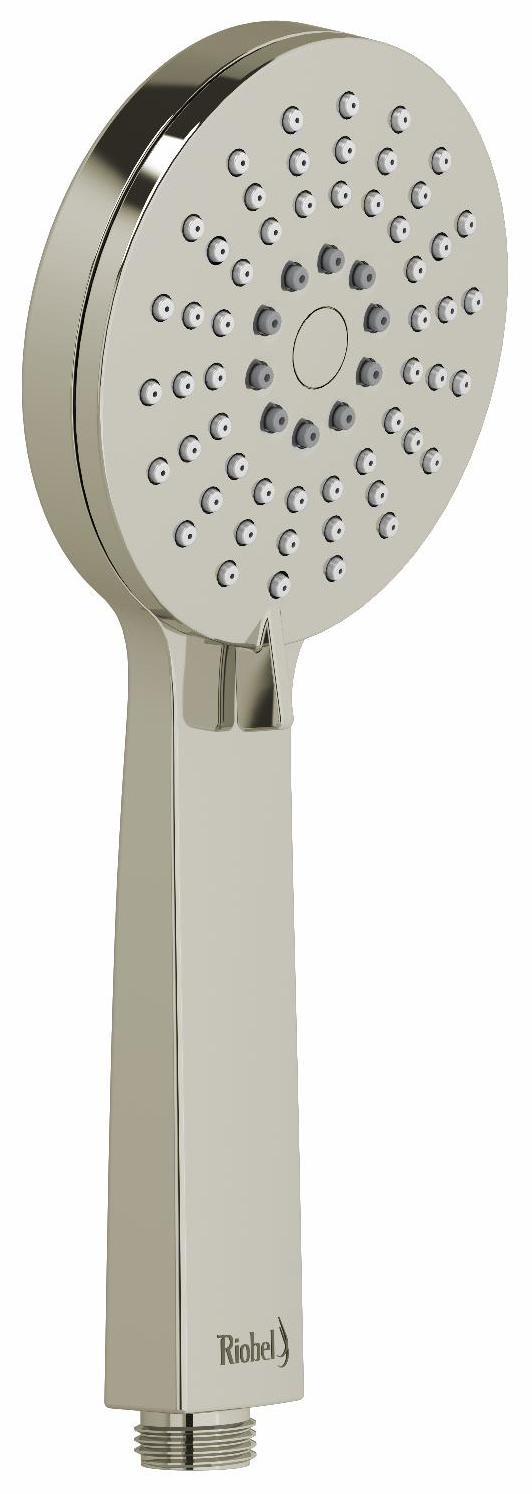 3 Function Handshower with 1.8 GPM Flow Rate - Polished Nickel Finish (4370PN WS RIOBEL) - Perfect for Bathroom, Shower, and Spa Relaxation