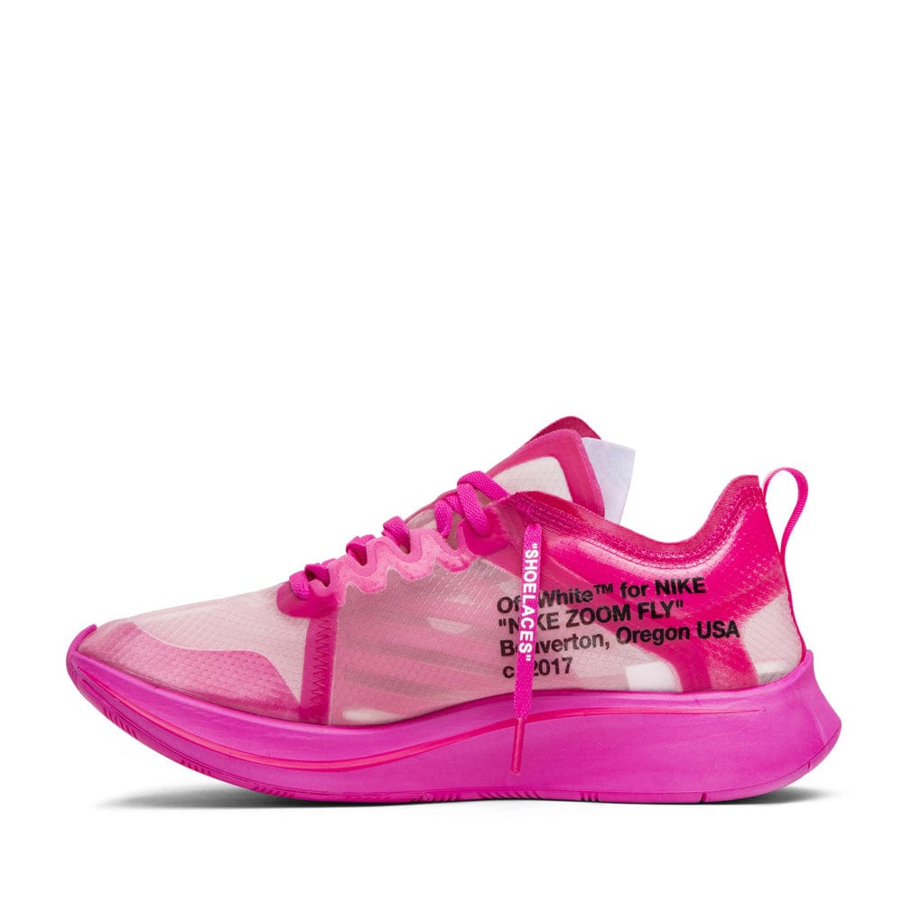 Nike x Off-White Zoom Fly 2018 Running Shoes - Pink (New) | Lightweight Performance Sneakers for Women & Men - Perfect for Jogging, Gym Workouts & Streetwear Fashion