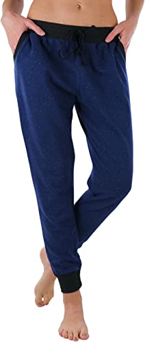 Speckled Jogger W/ Cuffed Bottoms - Eclipse