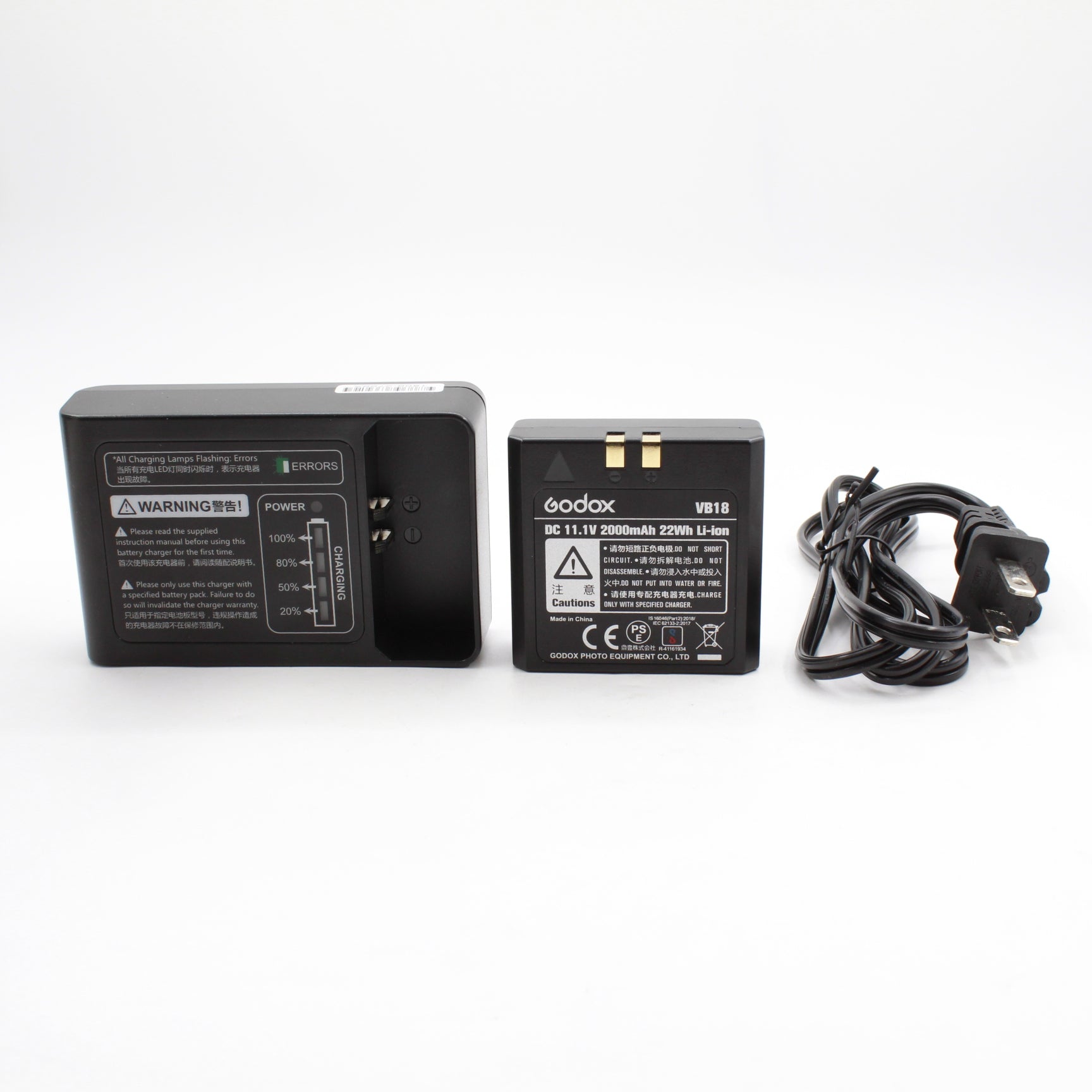 Godox VING V860IIN TTL Li-Ion Flash Kit for Nikon DSLR Cameras – High-Speed Sync, Rechargeable Battery, Excellent Condition (Open Box) – Perfect for Wedding, Portrait & Studio Photography