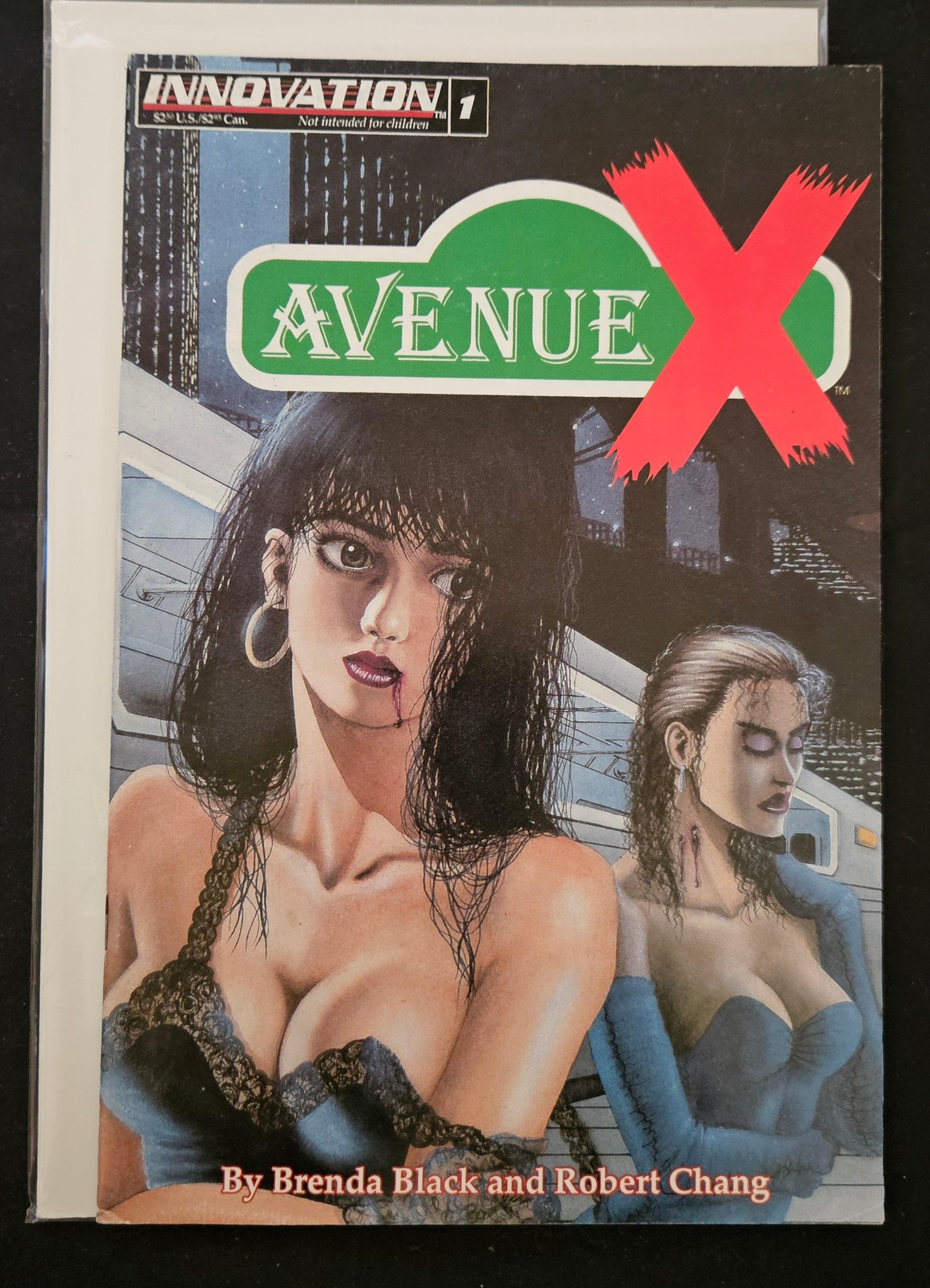 Avenue X #1 - Innovation Comics 1992 Issue | Rare Collectible Comic Book for Fans & Collectors | Perfect for Display, Gifts & Comic Conventions