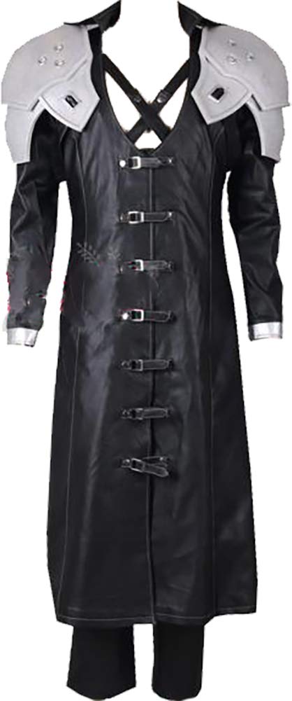 Final Fantasy VII FF7 Sephiroth Cosplay Costume - Anime Convention & Halloween Outfit for Adults - Perfect for Cosplay Events, Halloween Parties, and Themed Gatherings