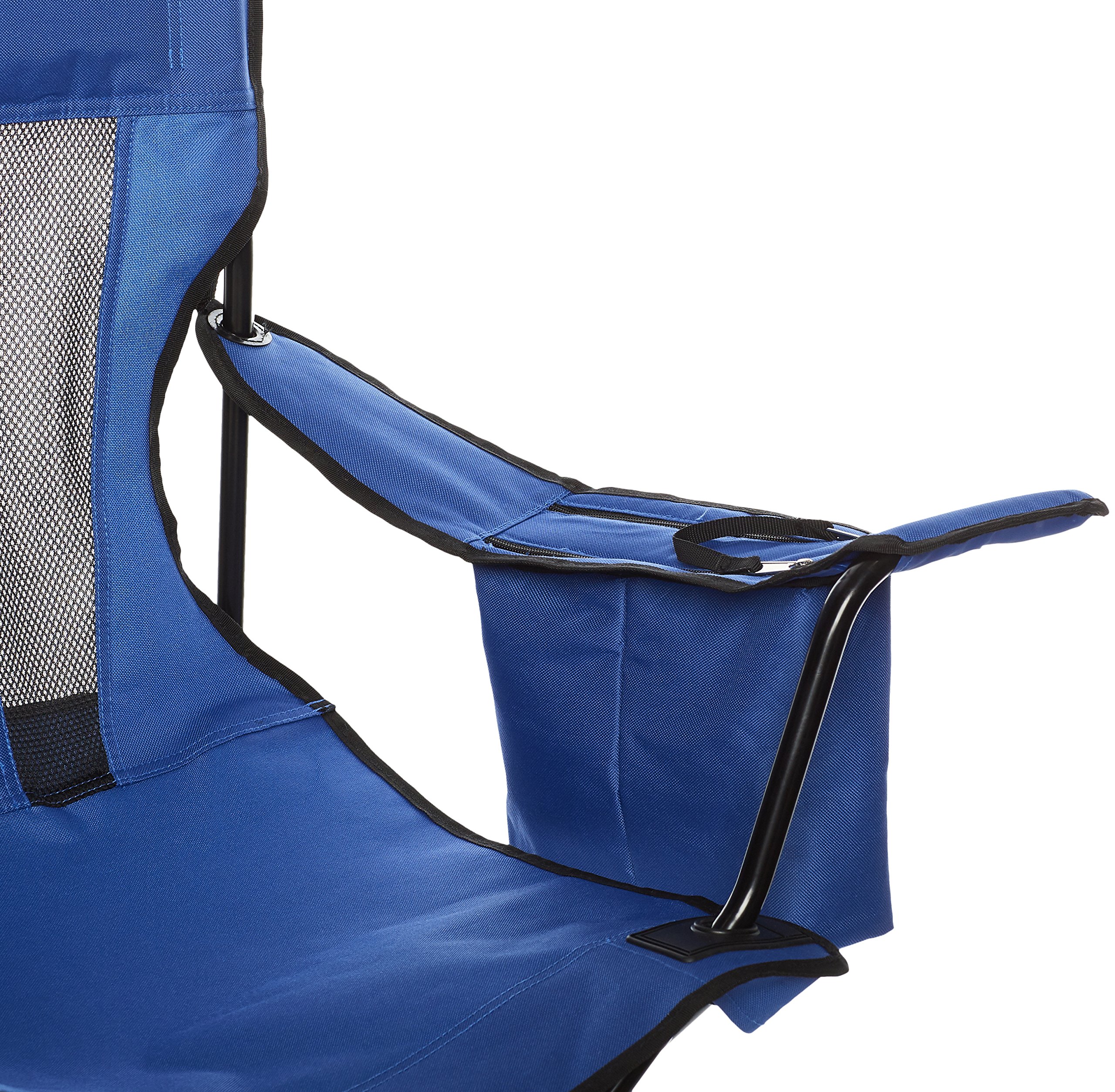 Amazon Basics Portable Folding Camping Chair - Lightweight, Durable & Comfortable for Outdoor Adventures, Beach, Picnics & Backyard Relaxation
