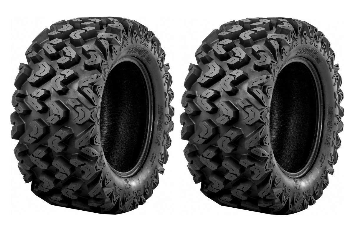 **Sedona Rip-Saw R/T 26x11x12 Rear Tires for 2015-2018 Polaris Ranger 1000 Diesel Crew - Off-Road & Mud Terrain Performance**    **Usage Scenarios:** Perfect for off-road adventures, mudding, farm work, and heavy-duty hauling with your Polaris Ranger.