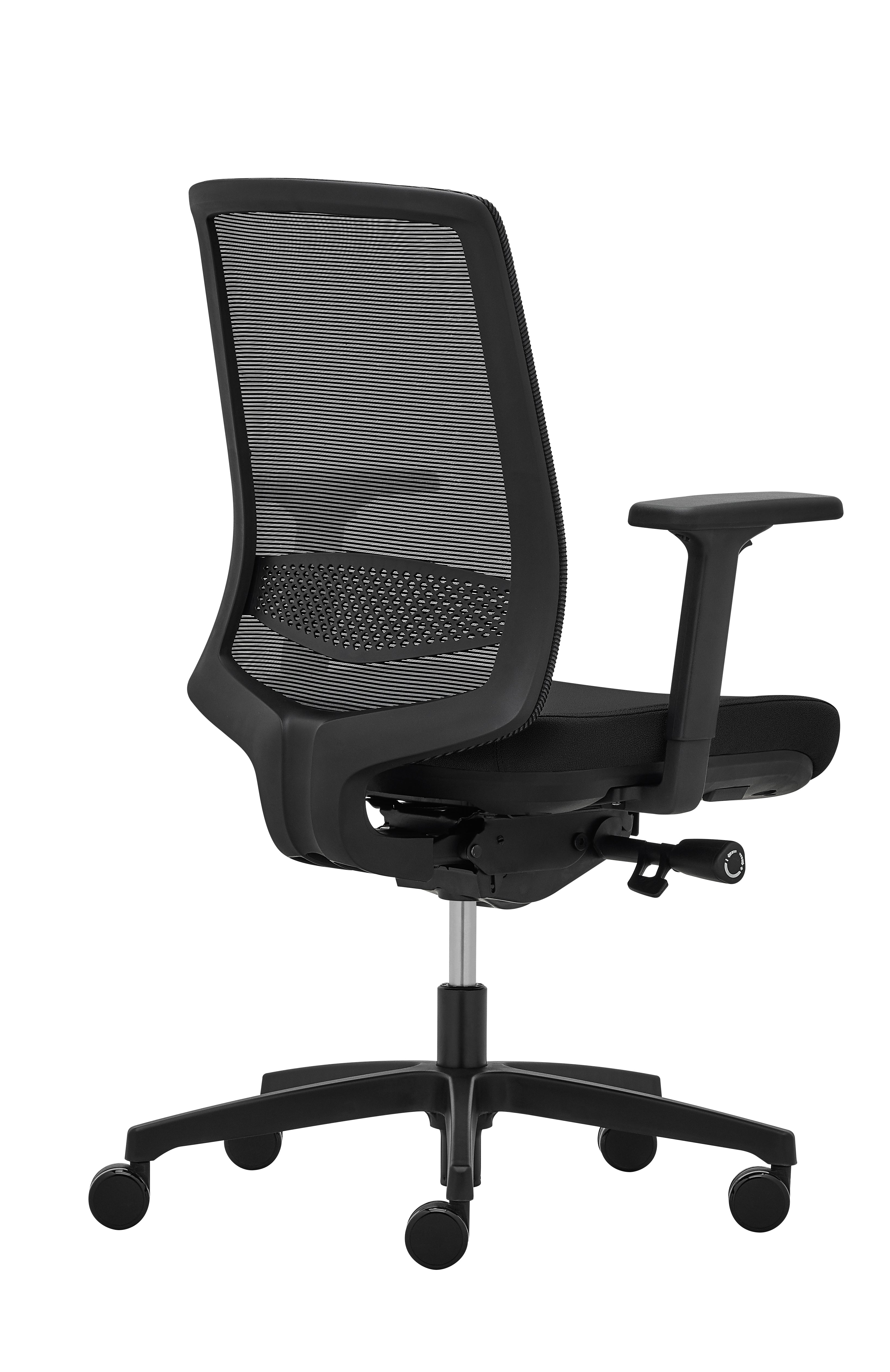 Eurotech ADAPT MID Ergonomic Mesh Office Chair with Mid Back Support - Adjustable Height, Lumbar Support & Breathable Design for Home & Office Workspaces