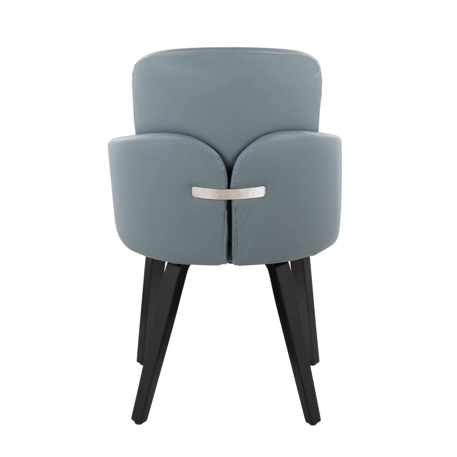 LumiSource Dahlia Upholstered Dining Chairs Set of 2 - Modern Kitchen Chairs for Dining Table, Comfortable Contemporary Seating for Home, Restaurant & Office Use