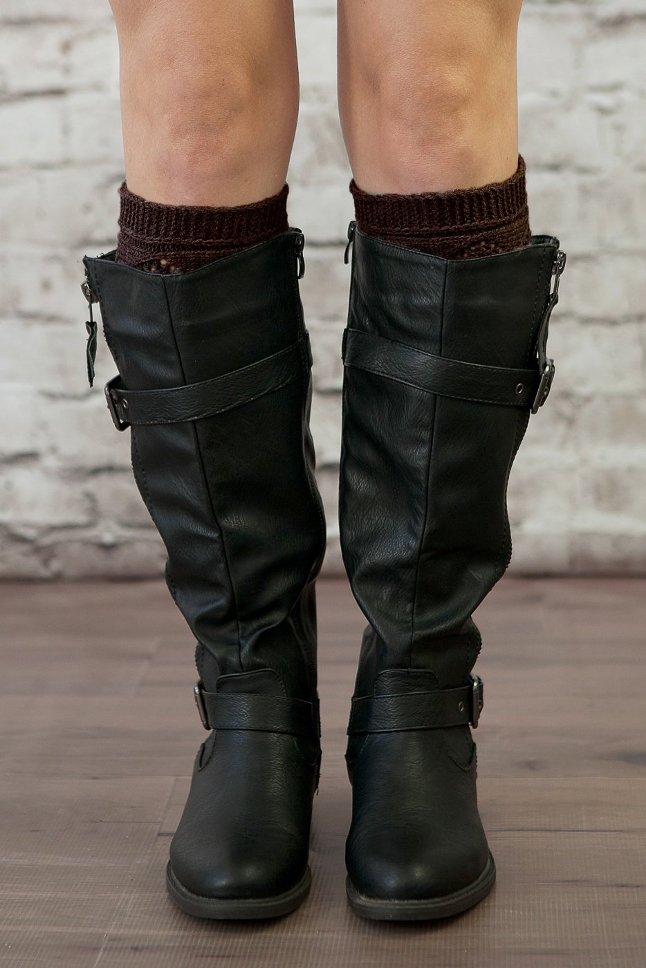 The Original Button Boot Socks with Lace Trim - Boutique Style Socks for Women, Perfect for Casual Outfits, Workwear, and Special Occasions