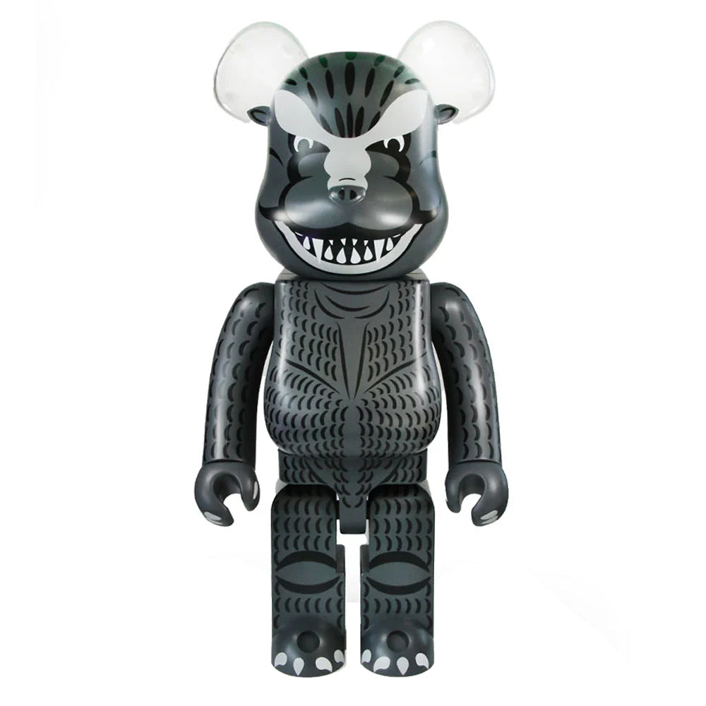 1000% Bearbrick Godzilla (1954) Collectible Vinyl Figure - Limited Edition Japanese Monster Toy for Display & Gifts - Perfect for Anime Fans, Home Decor, and Pop Culture Collectors