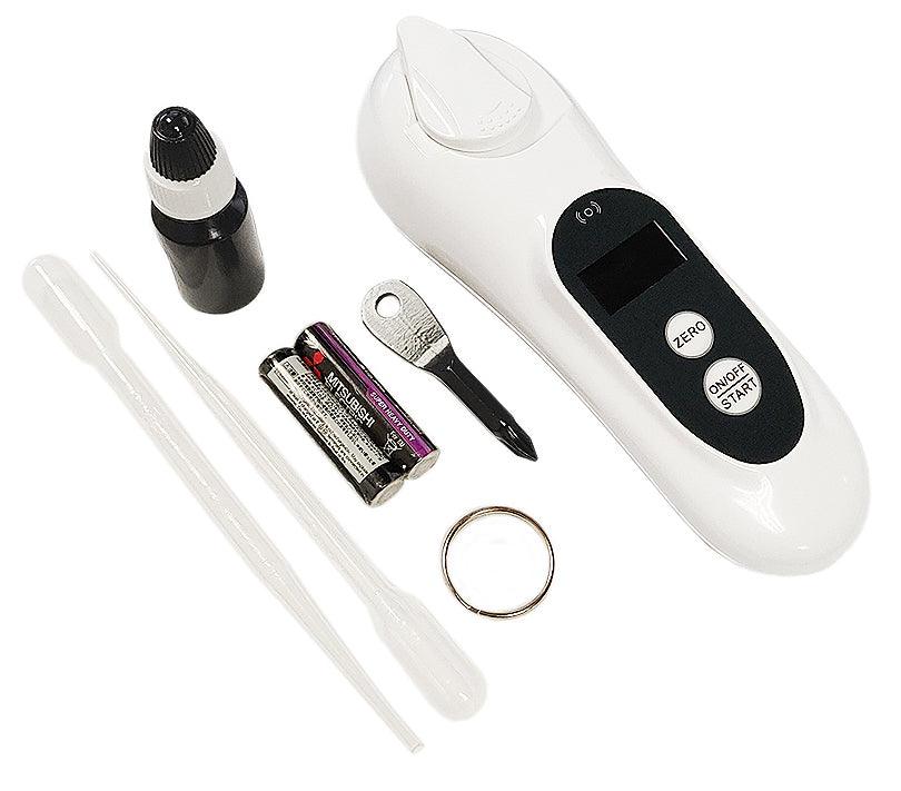 Handheld Digital Refractometer for Sugar Content Measurement 0-55% Brix - Perfect for Honey, Maple Syrup, Wine & Juice Testing