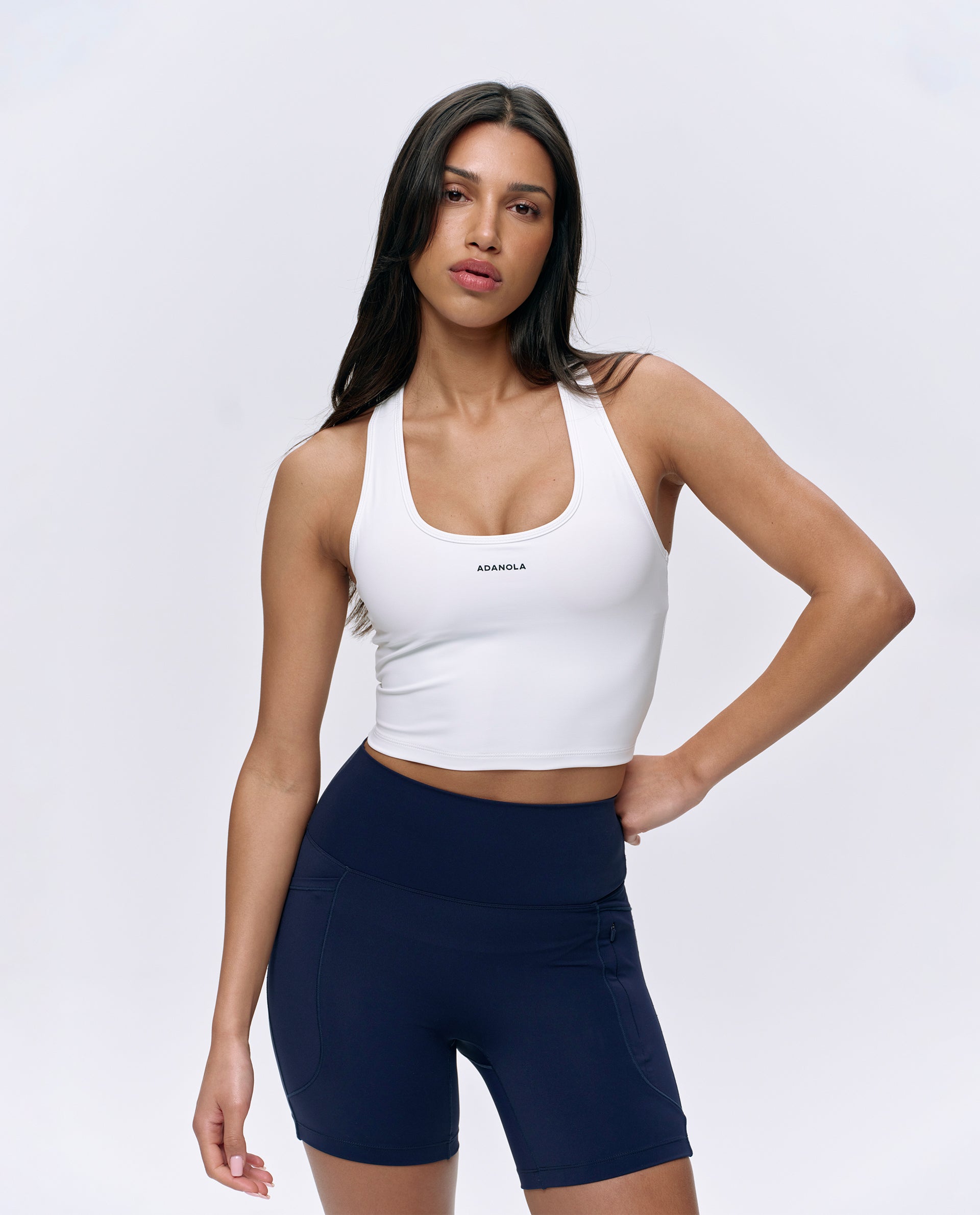 Ultimate Racerback Tank Top for Women - Breathable White Workout Shirt | Gym, Yoga & Running Athletic Wear