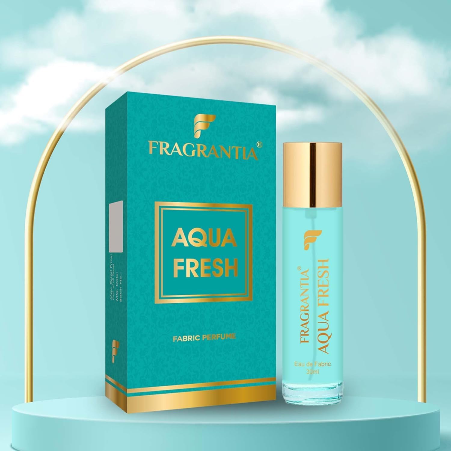 Fragrantia Aqua Fresh Eau De Parfum for Men & Women | Cool Fresh Aquatic Scent | Long Lasting Luxury Perfume Spray | 30ml Bottle | Perfect for Daily Wear, Office & Date Nights
