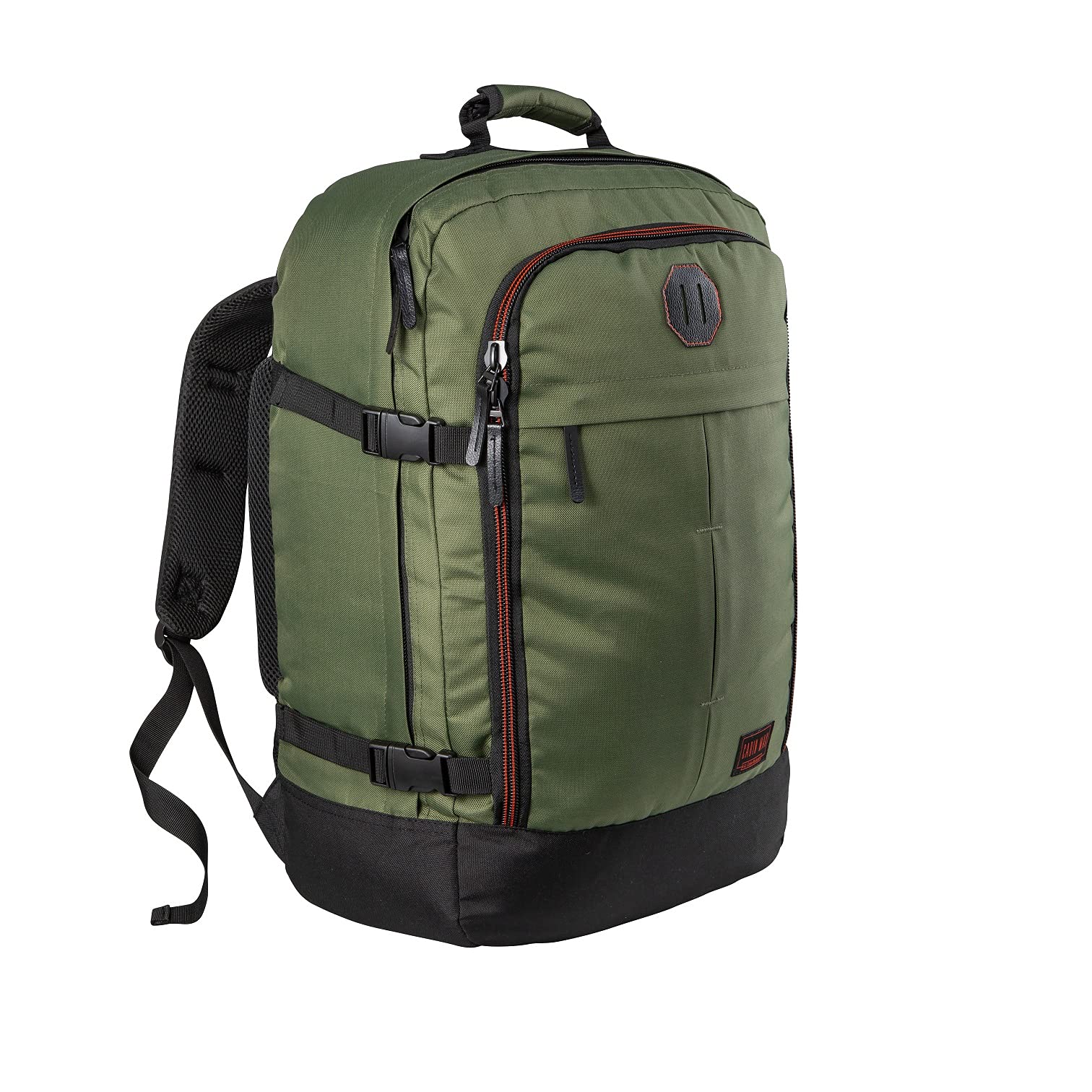 Cabin Max Metz 22x14x9 Inch Carry On Travel Backpack for Women & Men - Vintage Khaki - Lightweight Airplane Approved Cabin Luggage for Weekend Trips & Business Travel