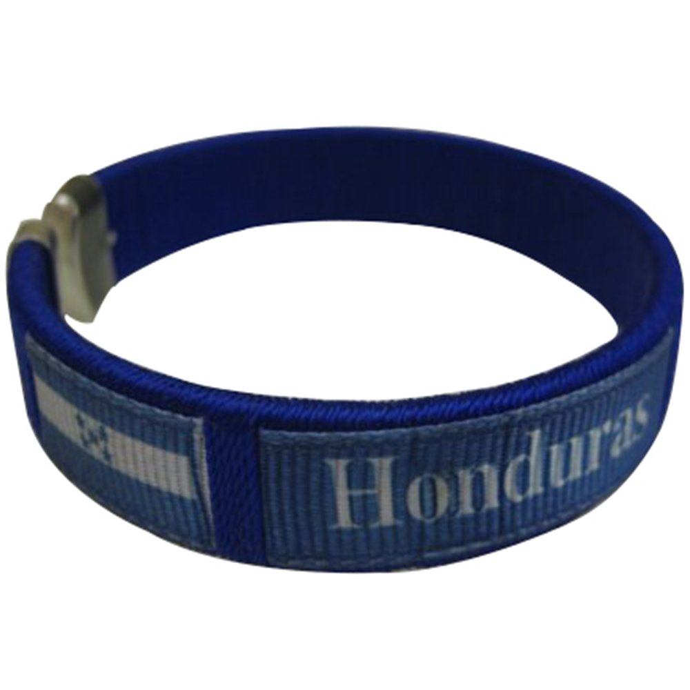 Honduras Flag C-Shaped Bracelets - Patriotic Wristbands for Men & Women - Perfect for Independence Day, Sports Events & National Pride Celebrations