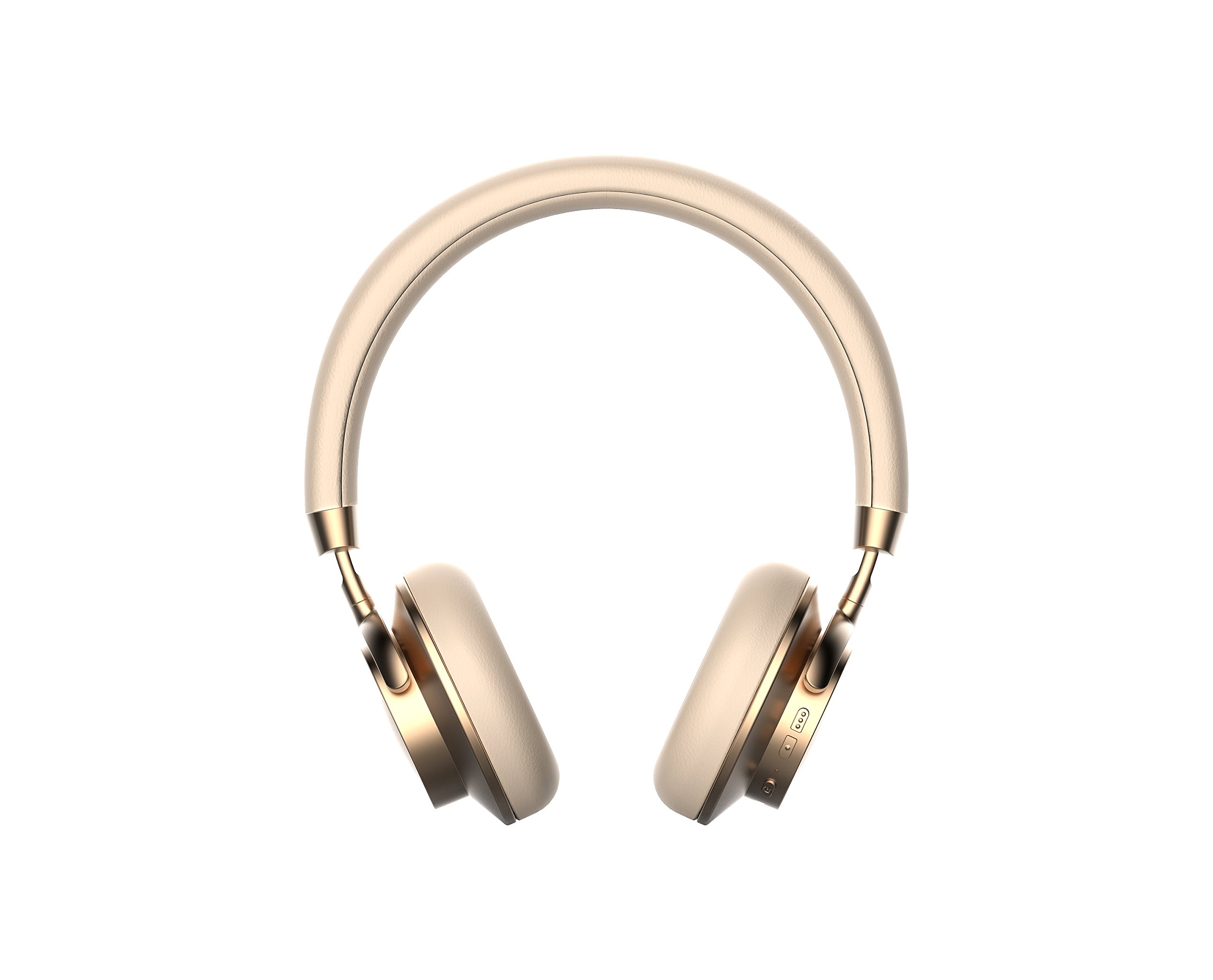 Defunc Plus Wireless Bluetooth Headphones - Gold | Noise Cancelling, 30H Playtime, HD Sound | Perfect for Gym, Travel & Work