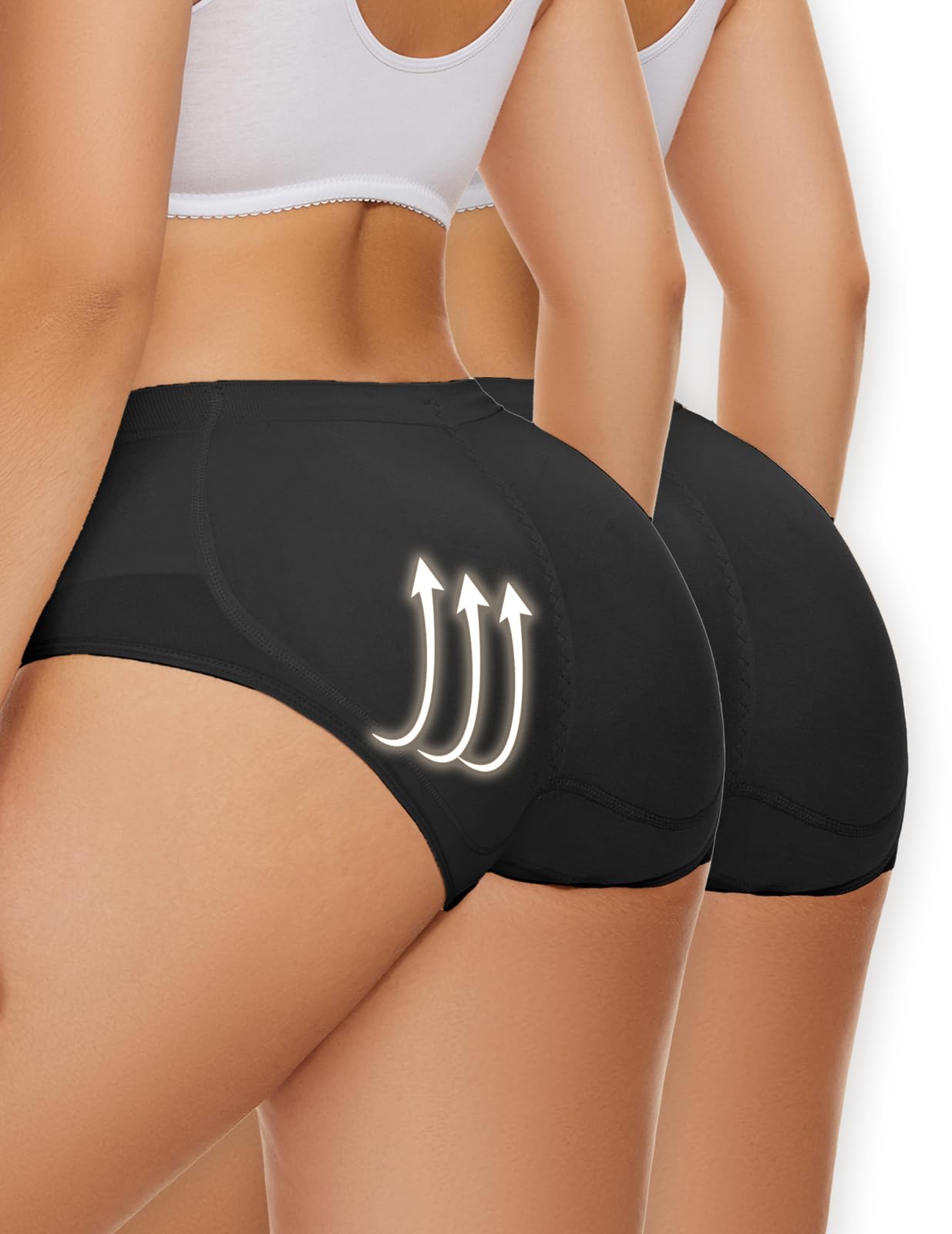 Best Butt Lifter Panties for Women - Seamless Hip Enhancer Underwear with Removable Pads - Perfect for Date Night & Special Occasions