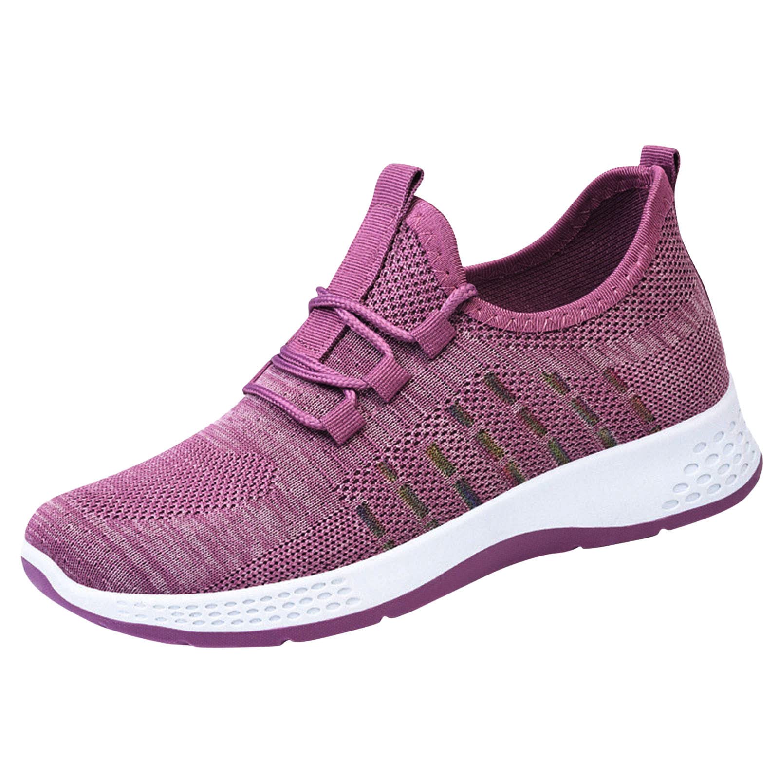 Life Stride Women's Ballet Sneakers - Comfortable Flat Casual Shoes for Spring & Summer | Breathable Weaving Design | Perfect for Walking, Travel & Everyday Wear