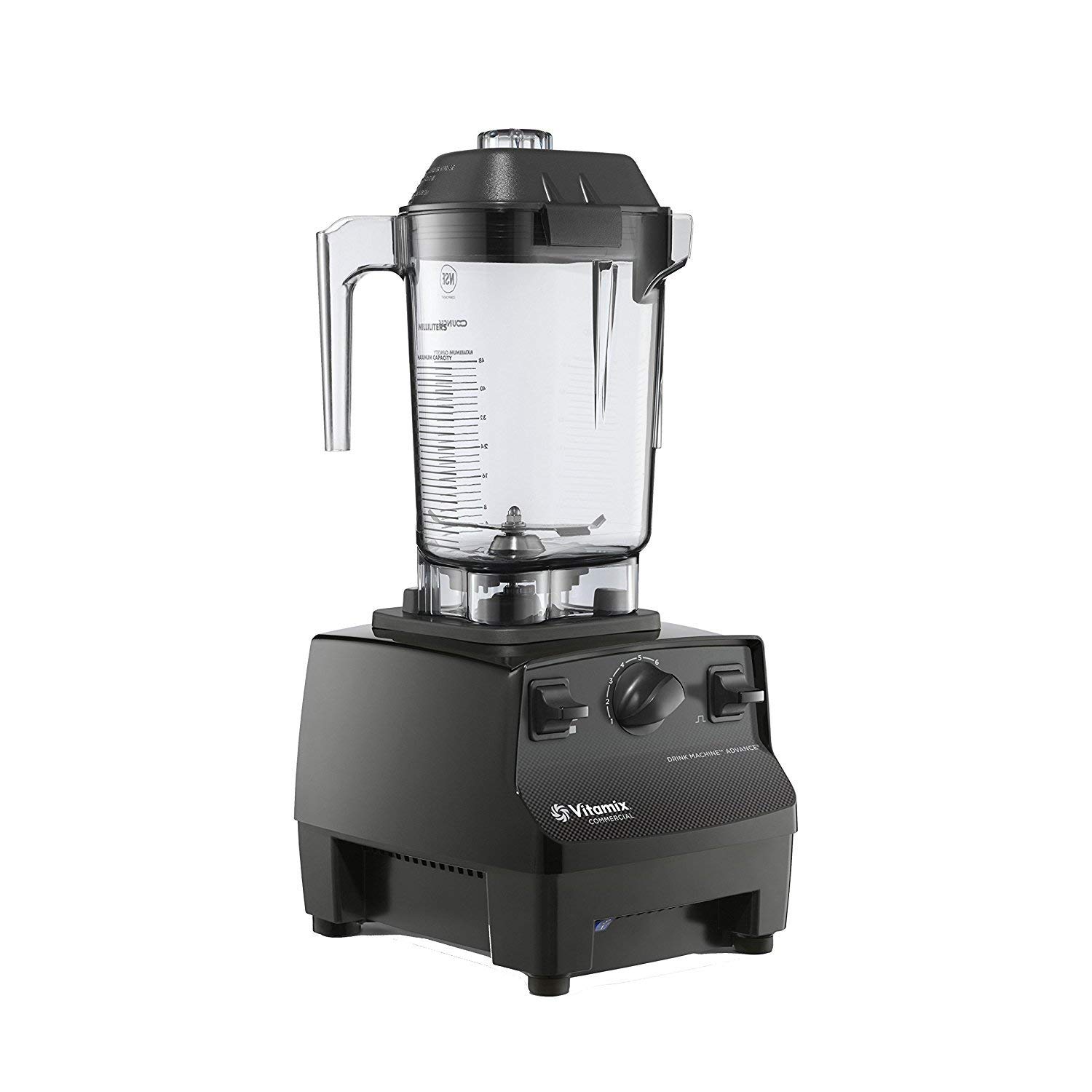 Vitamix 62824 Professional 48 oz Blender - High-Performance Black Countertop Blender for Smoothies, Juices & Meal Prep - Perfect for Home Kitchens & Commercial Use