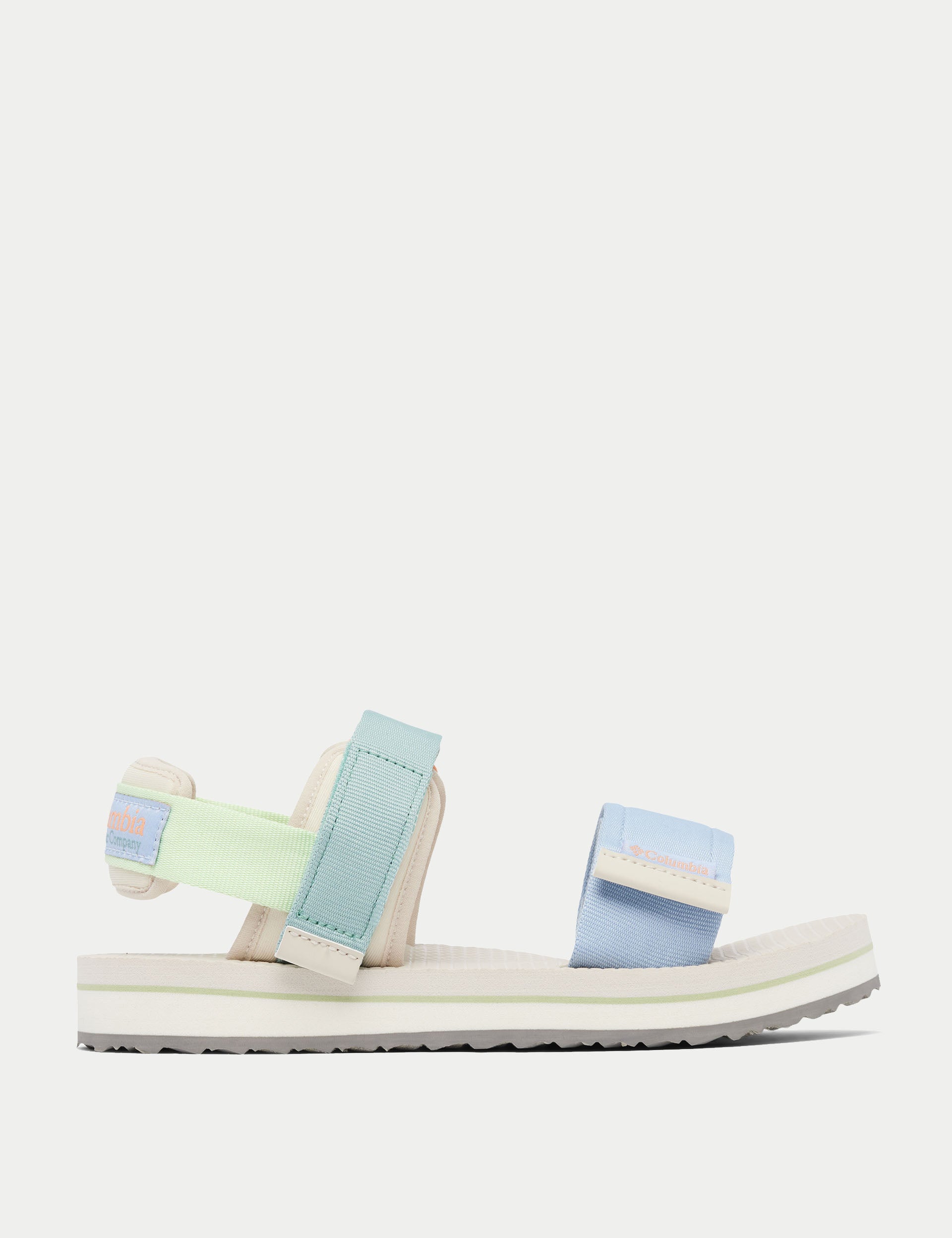 Via Sandal - Dark Stone/Apricot Fizz Women's Comfortable Flip Flops | Perfect for Beach, Pool, and Summer Vacation Outfits