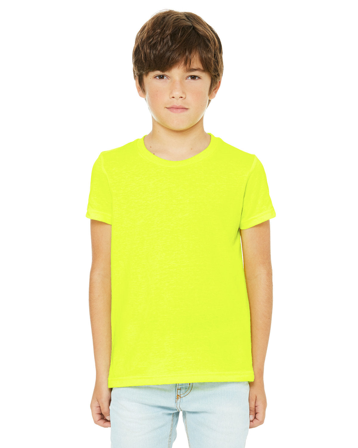 Bella + Canvas 3001Y Youth Jersey T-Shirt | Soft Cotton Short Sleeve Tee for Kids | Perfect for School, Sports & Everyday Wear