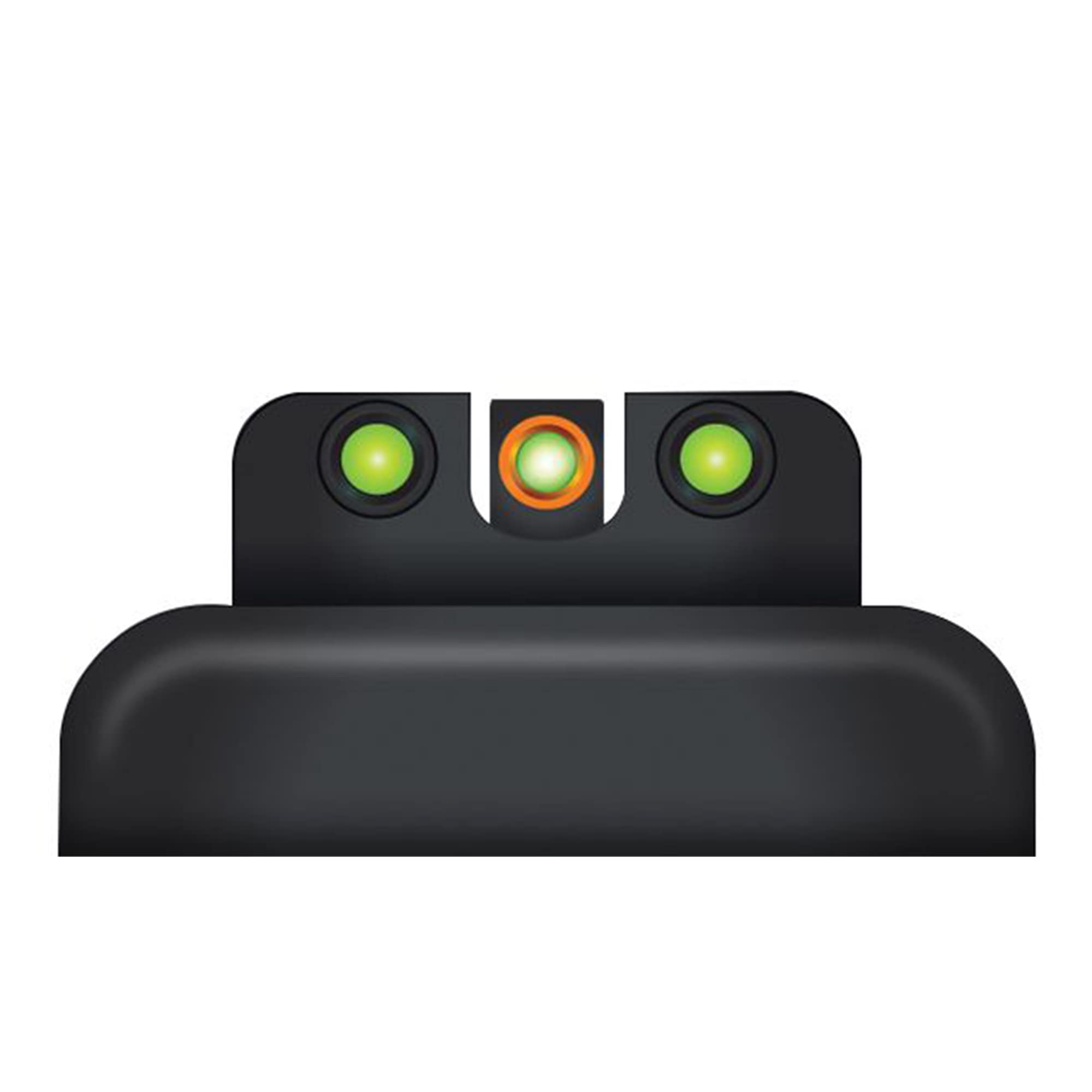 Truglo TFX PRO Handgun Sight - Shock Proof Tritium & Fiber Optic Night Sight for Glock, SIG, 1911 - Compact, Durable, Snag-Free Design - Perfect for Low Light Shooting, Home Defense & Tactical Use