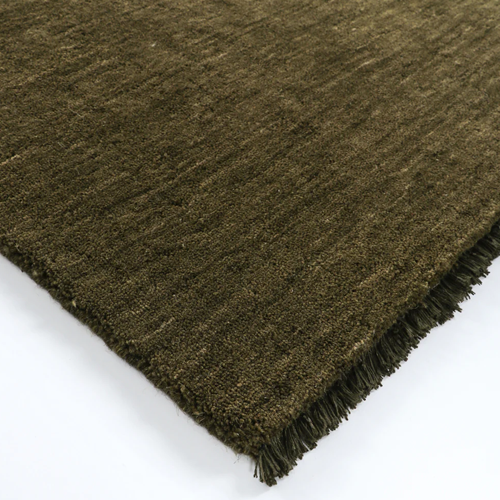 Baya Sandringham Moss Green Floor Rug 200cm x 300cm - Soft Area Rug for Living Room, Bedroom & Home Decor