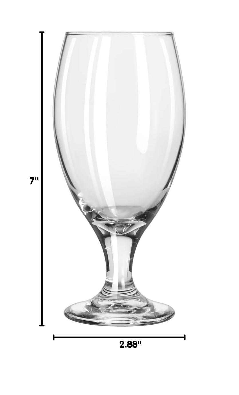 Libbey 3915 14.75oz Teardrop Beer Glass Set of 36 - Premium Barware for Craft Beer, Pubs & Home Entertaining