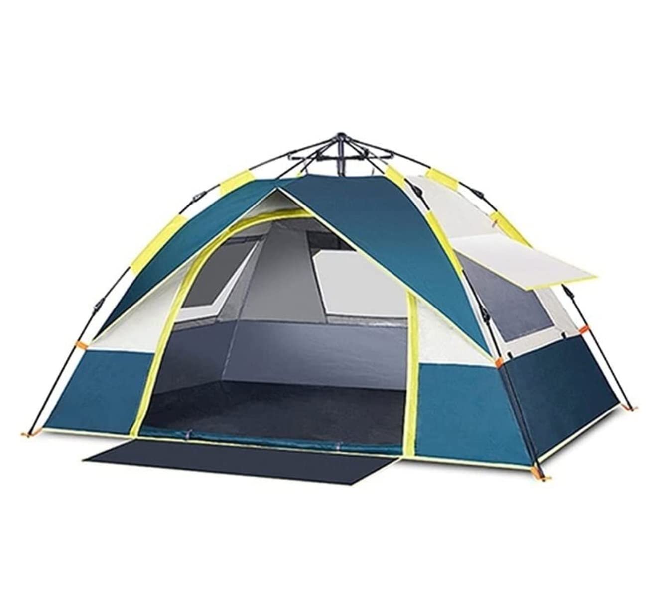 RUTAVM Automatic Pop-Up Camping Tent - Waterproof, Portable, UV-Resistant for 2-3 People - Perfect for Hiking, Trekking & Outdoor Adventures | Ideal for Family Camping Trips & Backpacking