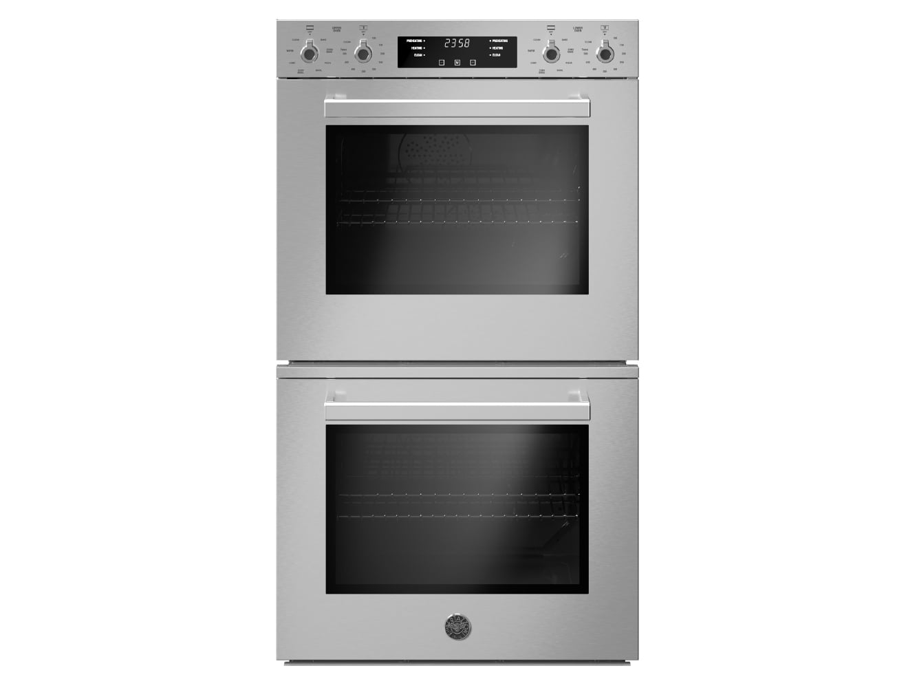 Bertazzoni PROF30FDEXV 30 Inch Professional Double Wall Oven with Convection - Value Edition for Home & Commercial Kitchens
