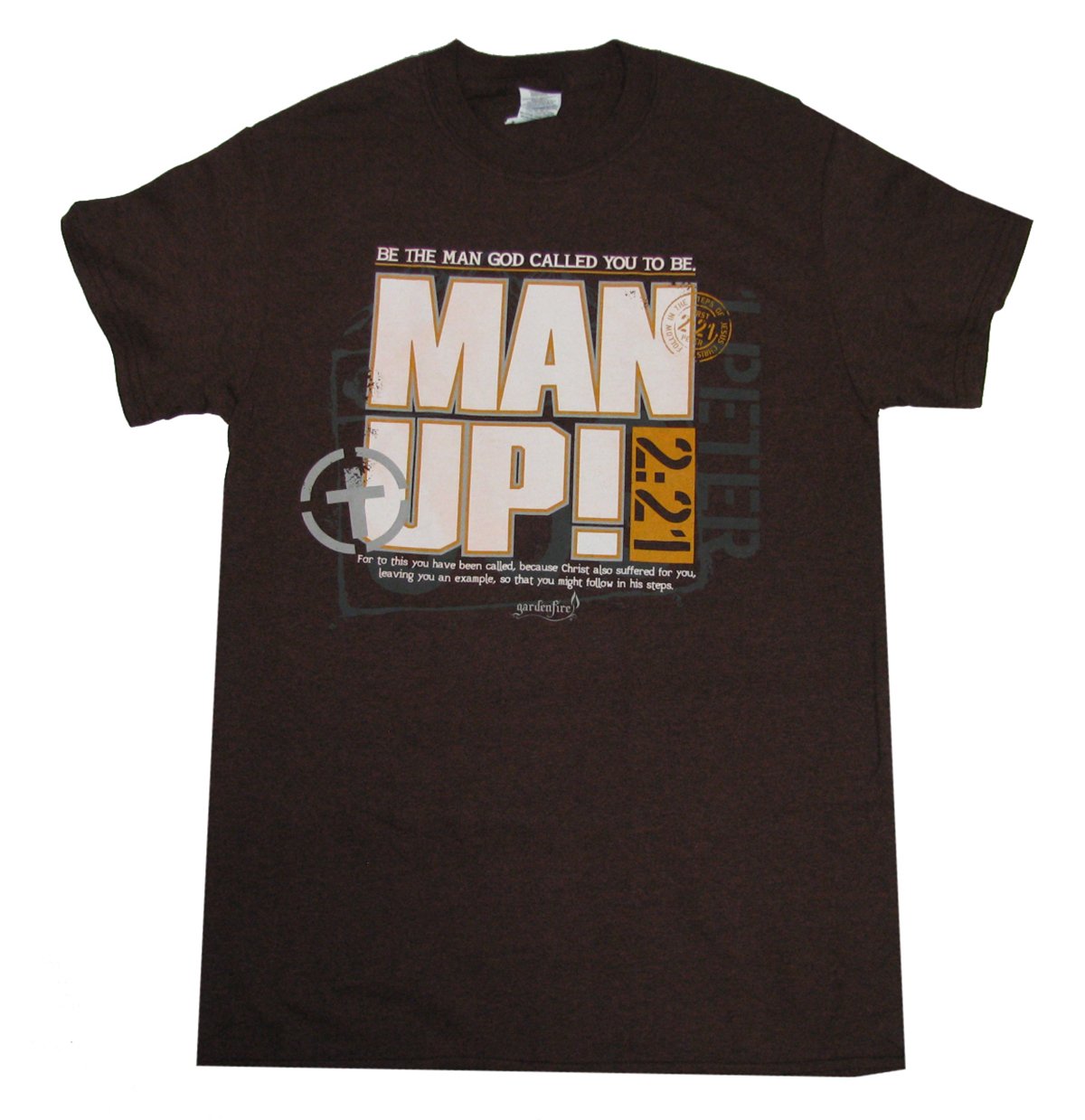 Christian T-Shirt for Men - Be the Man God Called You to Be | Inspirational Faith Apparel for Church, Bible Study & Daily Wear