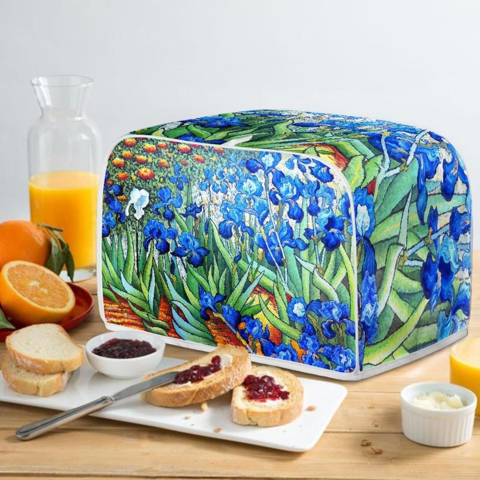 Premium 4-Slice Toaster Cover with Top Hook - Durable, Washable Kitchen Appliance Protector - Universal Fit for Most Toasters - Perfect for Home, Office & Restaurant Use