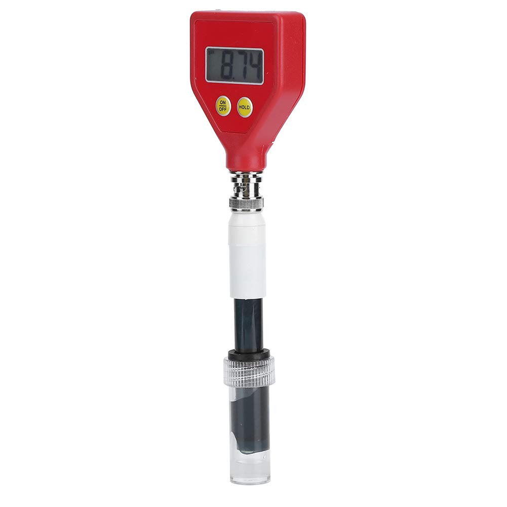 Oumefar PH-98109 Digital Soil pH Tester Pen - 0-14PH Range for Hydroponics, Aquariums, Pools & Lab Use | Accurate Acidity Measurement for Plants, Water Testing & Gardening