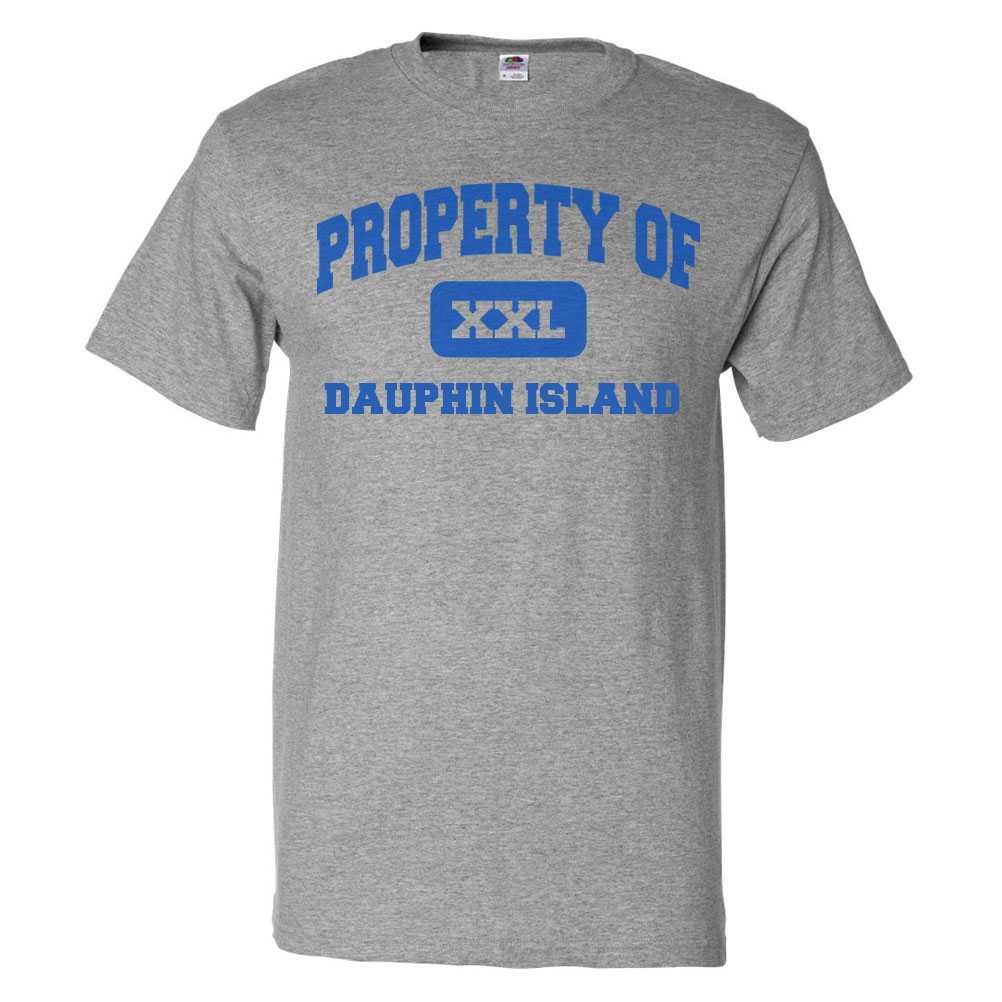 Funny Dauphin Island T-Shirt - ShirtScope Property Graphic Tee - Perfect for Beach Vacations & Casual Wear