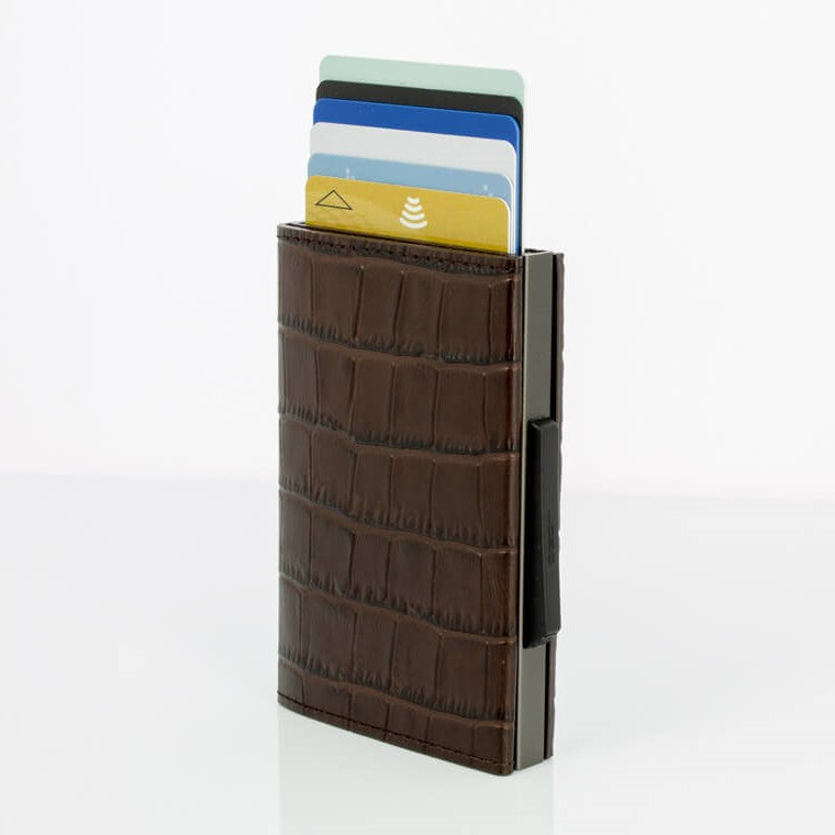 Premium RFID Blocking Leather Wallet Card Holder - Slim Minimalist Wallet for Men & Women - Perfect for Travel, Business & Everyday Use
