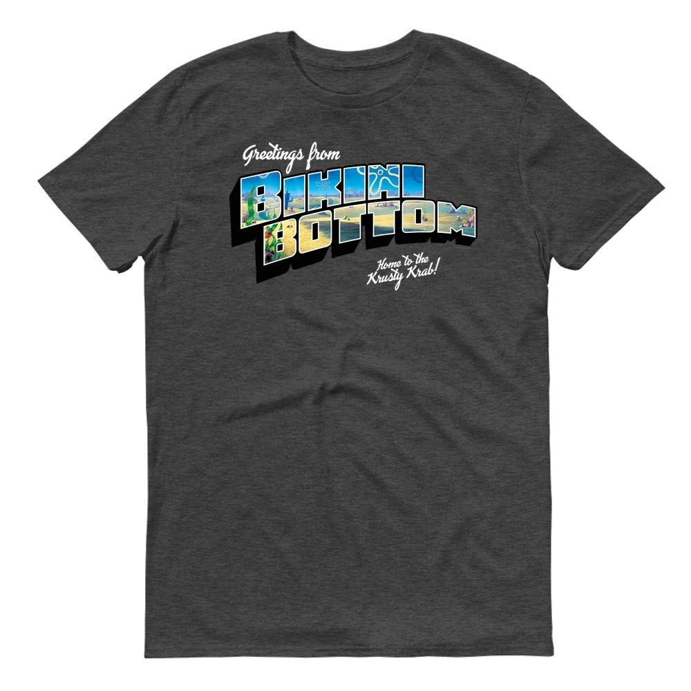 SpongeBob SquarePants Sponge on The Run T-Shirt - Bikini Bottom Graphic Tee for Adults | Casual Wear, Cosplay & Fan Merchandise