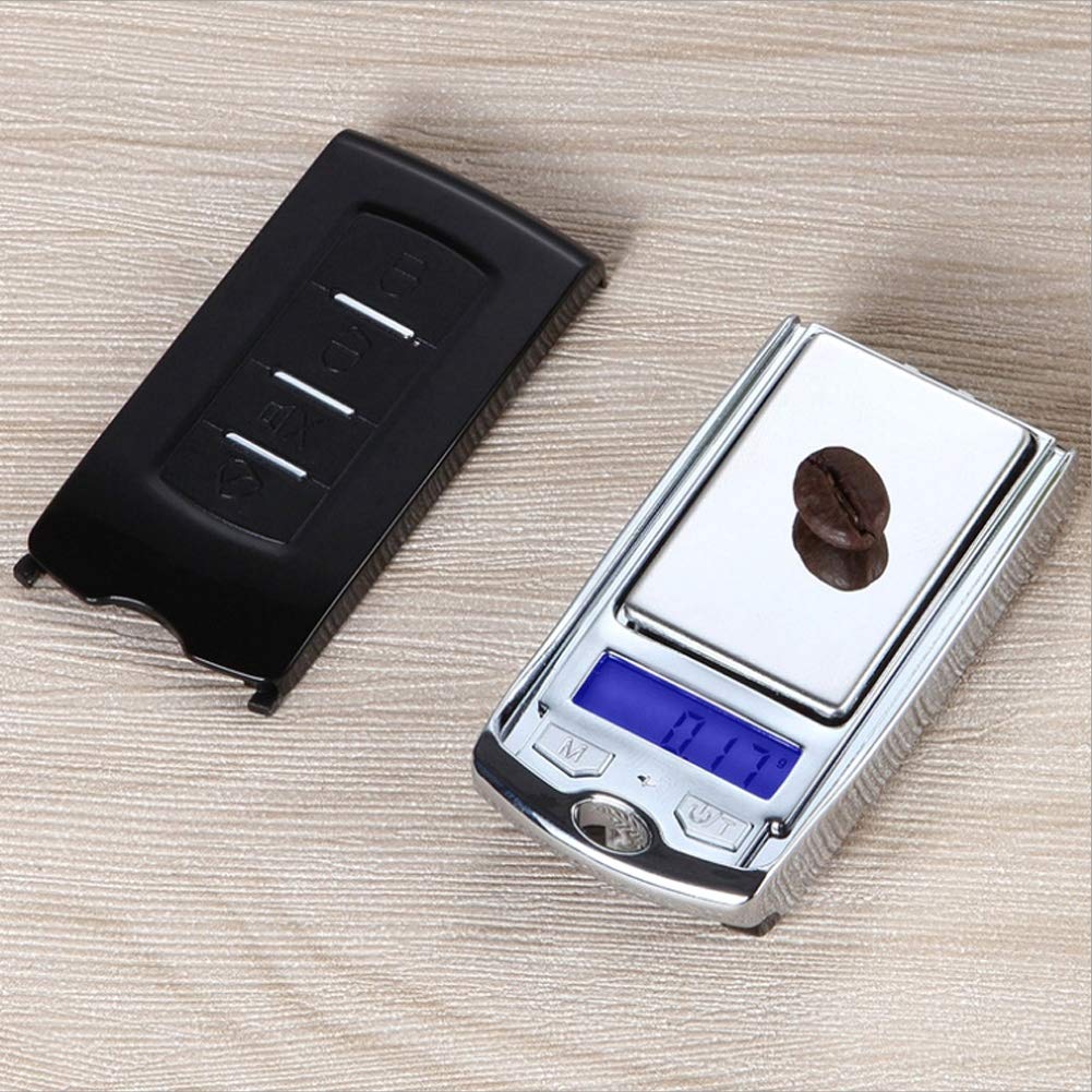 100g/0.01g Precision Digital Kitchen Scale - Mini Food Scale for Baking, Cooking, Weight Loss & Jewelry (Grams/Ounces/Grains) | Perfect for Meal Prep, Coffee Brewing & Postal Weighing